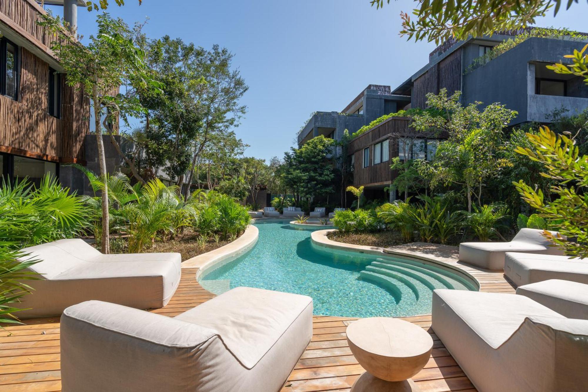 Luxury Oversized Terrace And Private Pool Apartamento Tulum