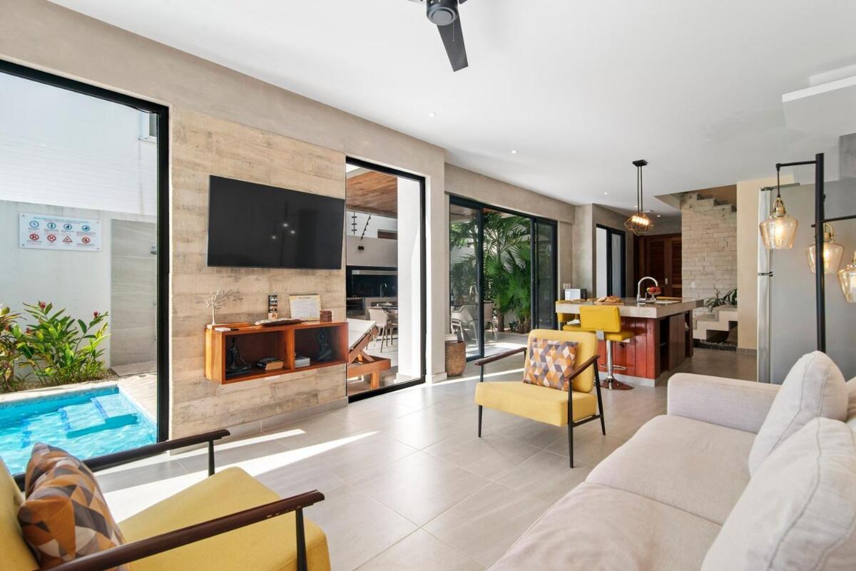 Private Karol For10-bbq-5 Beds-pool-parking * Tulum