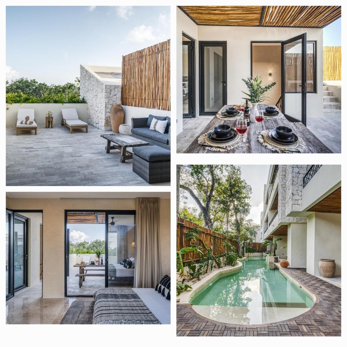3 Bedroom Penthouse With Private Pool & Sunset Terrace Tulum
