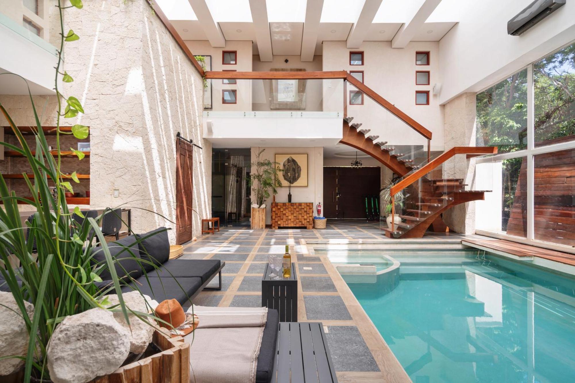 9br Luxury Aldea Zama, Private Pools & Gym! Villa *