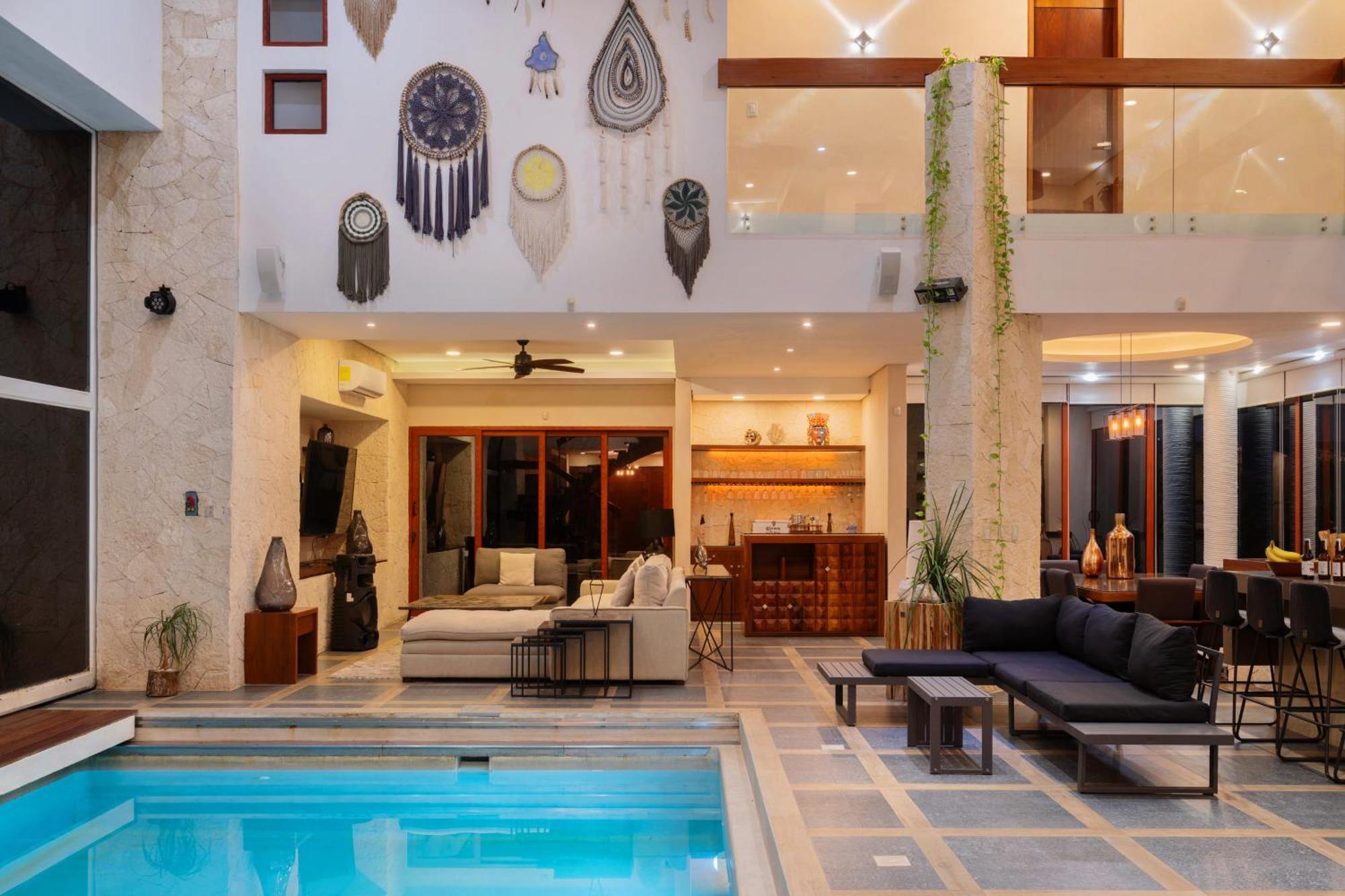 9br Luxury Aldea Zama, Private Pools & Gym! Villa Tulum