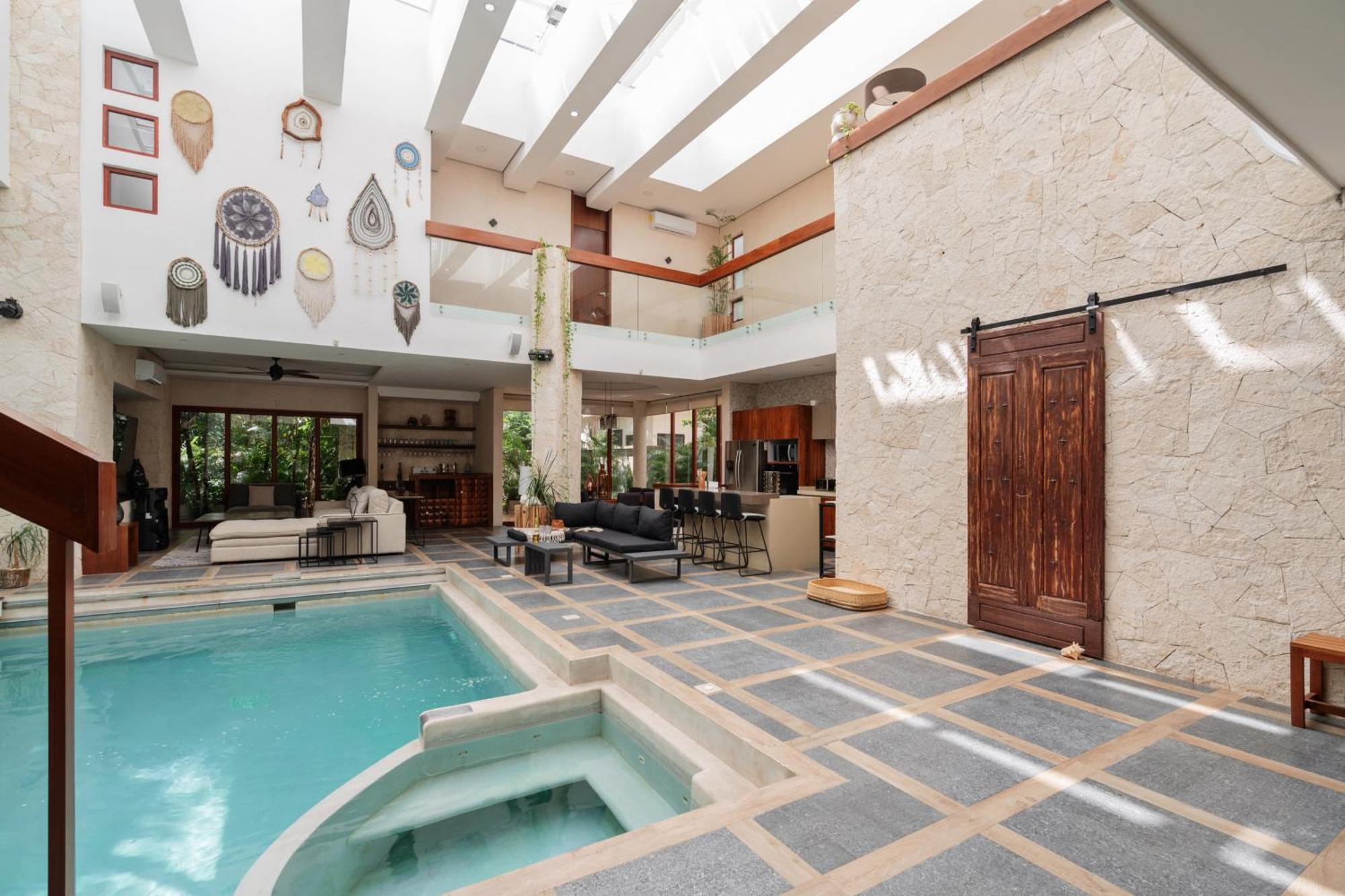 9br Luxury Aldea Zama, Private Pools & Gym! Villa *