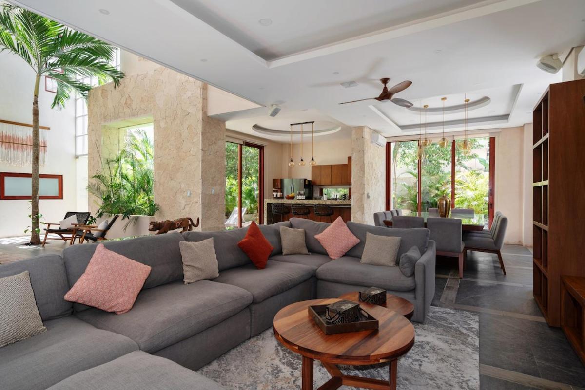 Villa Wayak Luxury 5br Private Pool Gym, 24 7security Tulum