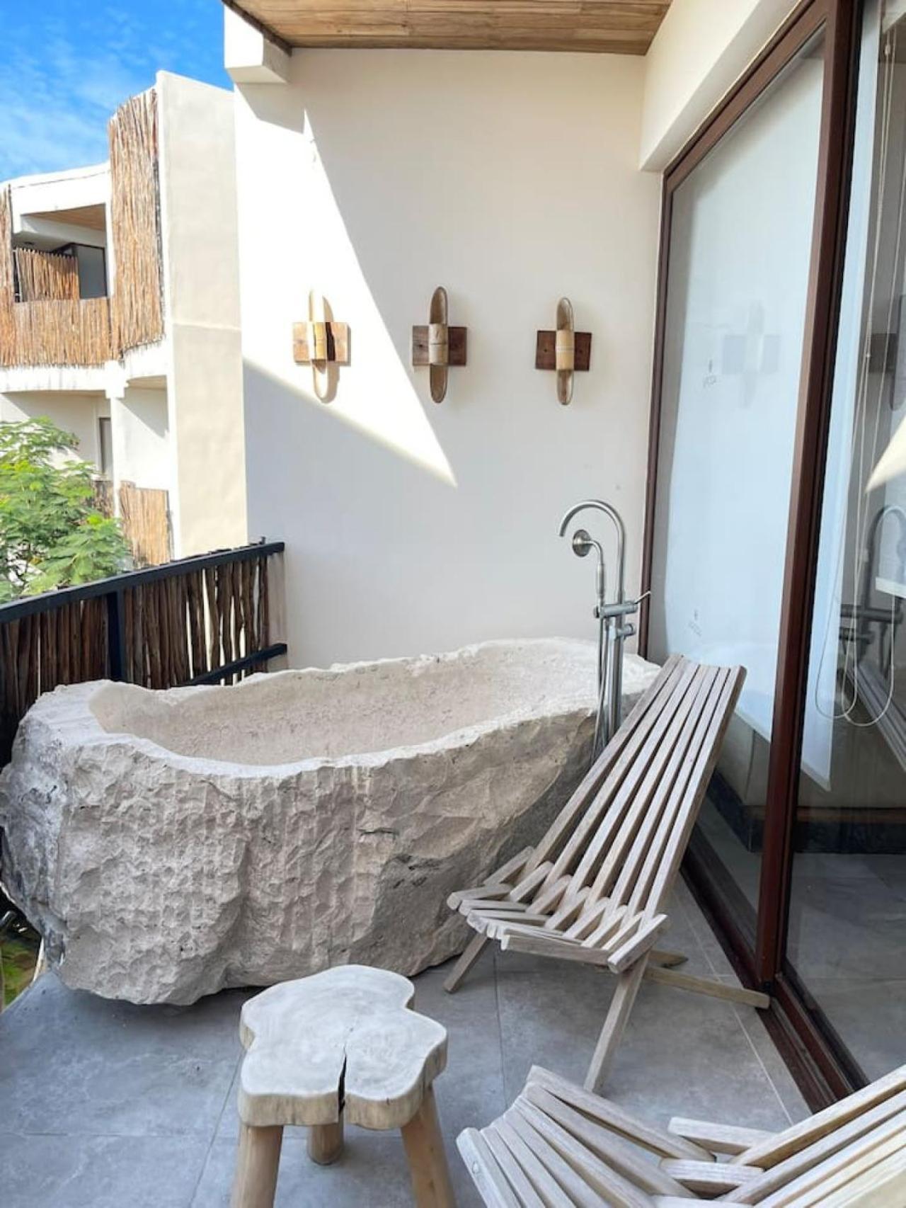 Adora With Balcony And Relax In Cenote Apartment Tulum
