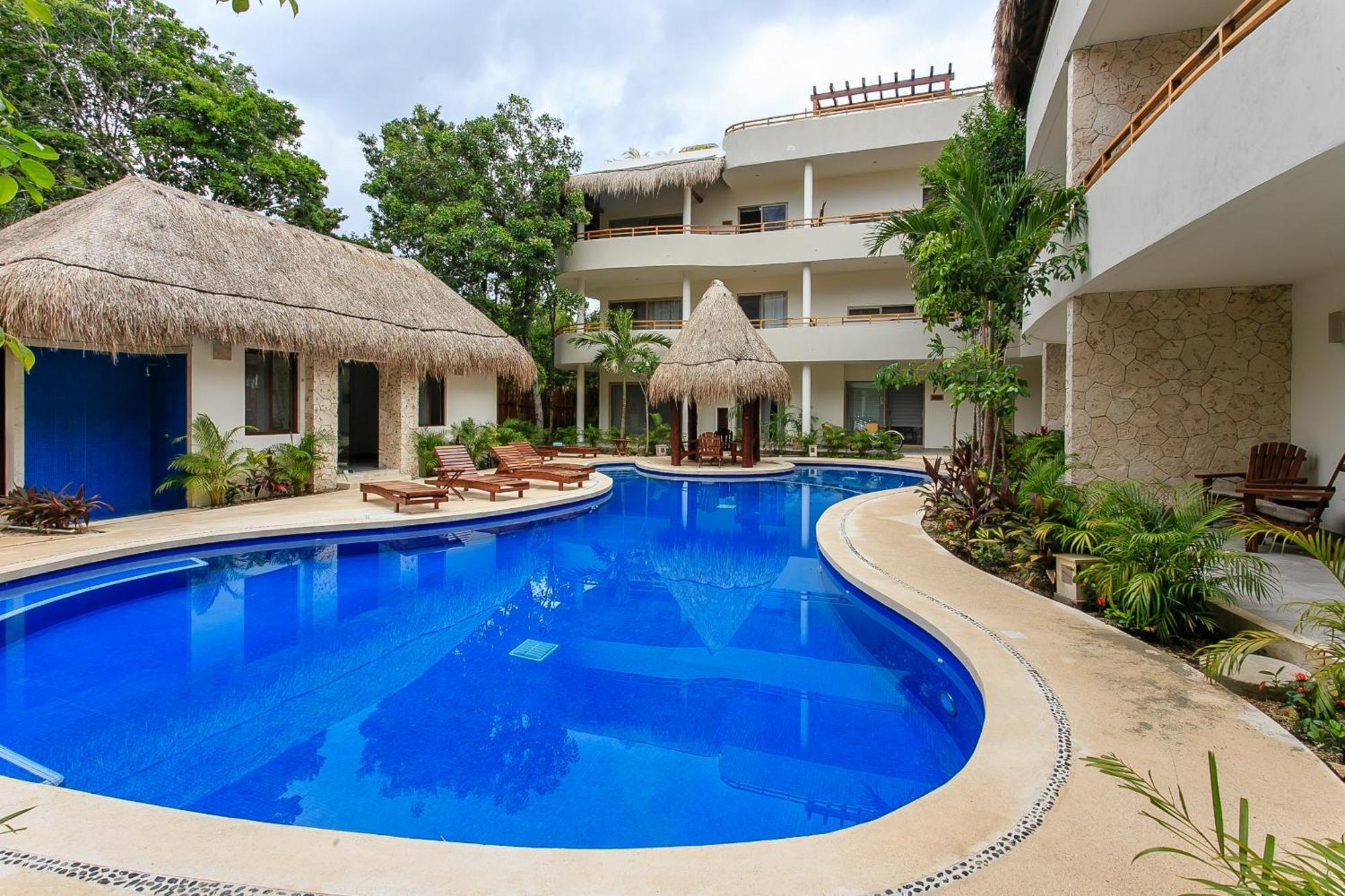2br 2ba Penthouse With Private Rooftop Terrace * Tulum