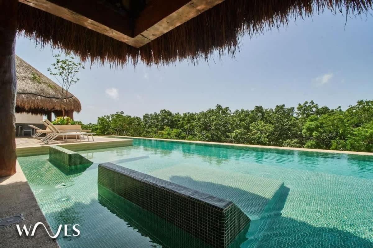 Luxury 1br - Rooftop Paradise With Pool & Jacuzzi * Tulum