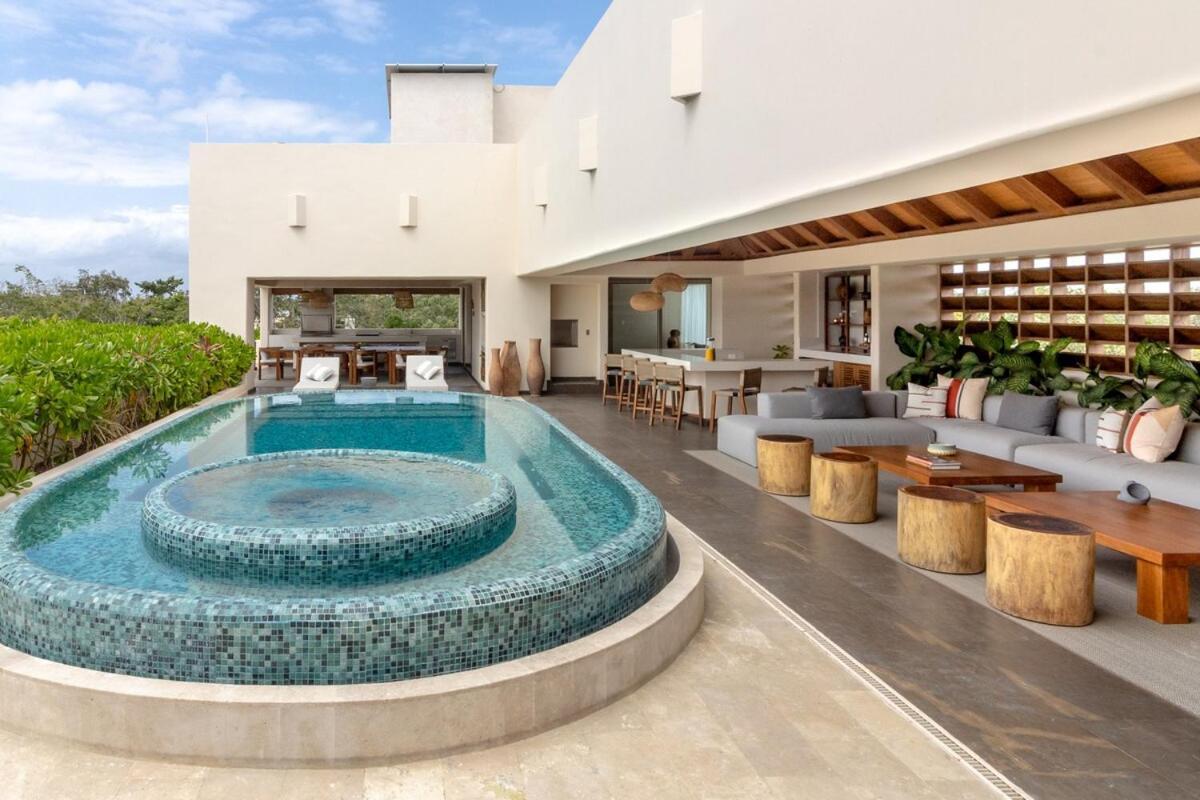 With Premium Service - Cook, Butler & Included In Luxury Aldea Zama Villa *