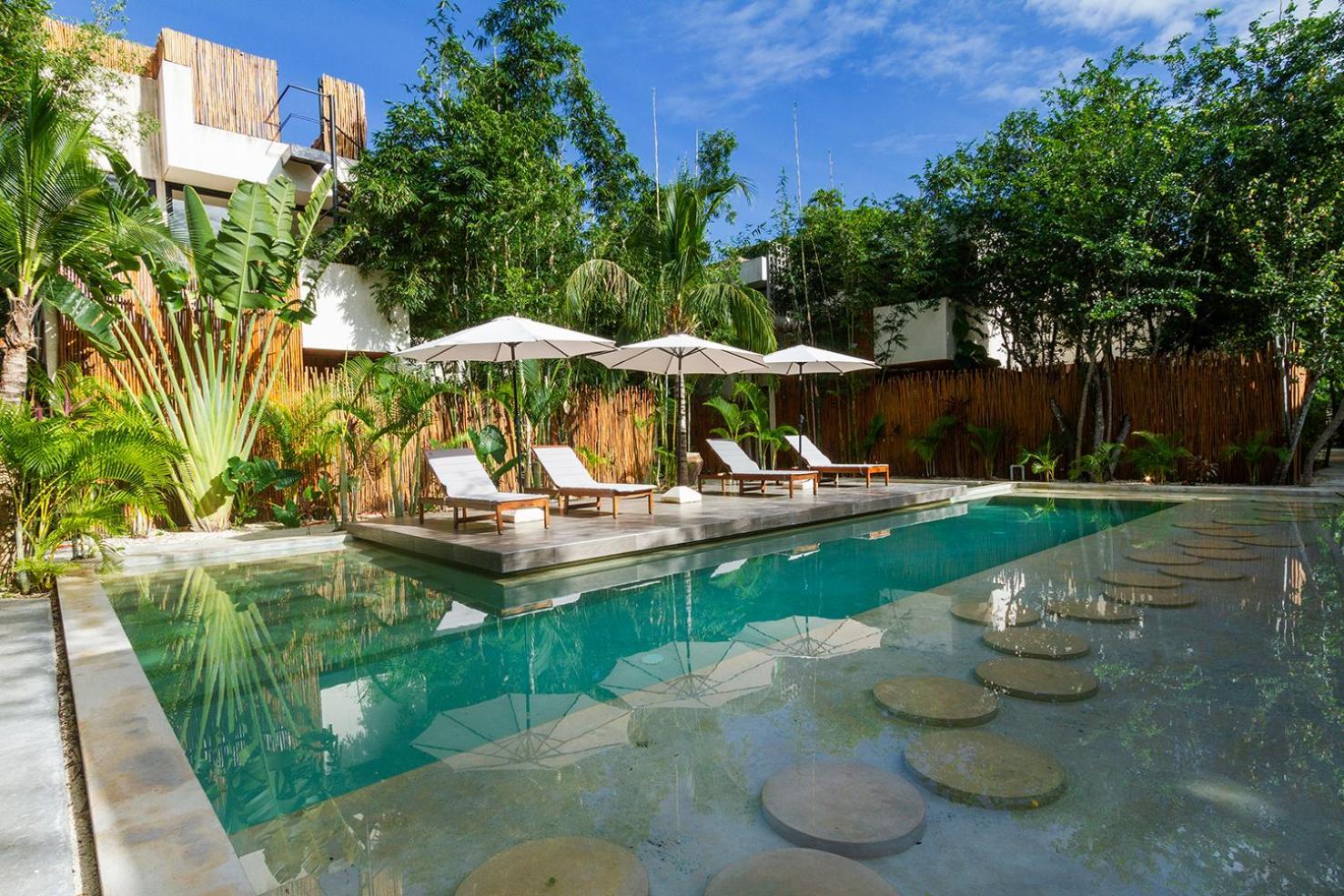 Apartamento Illuminated Space & Private Pool Tulum