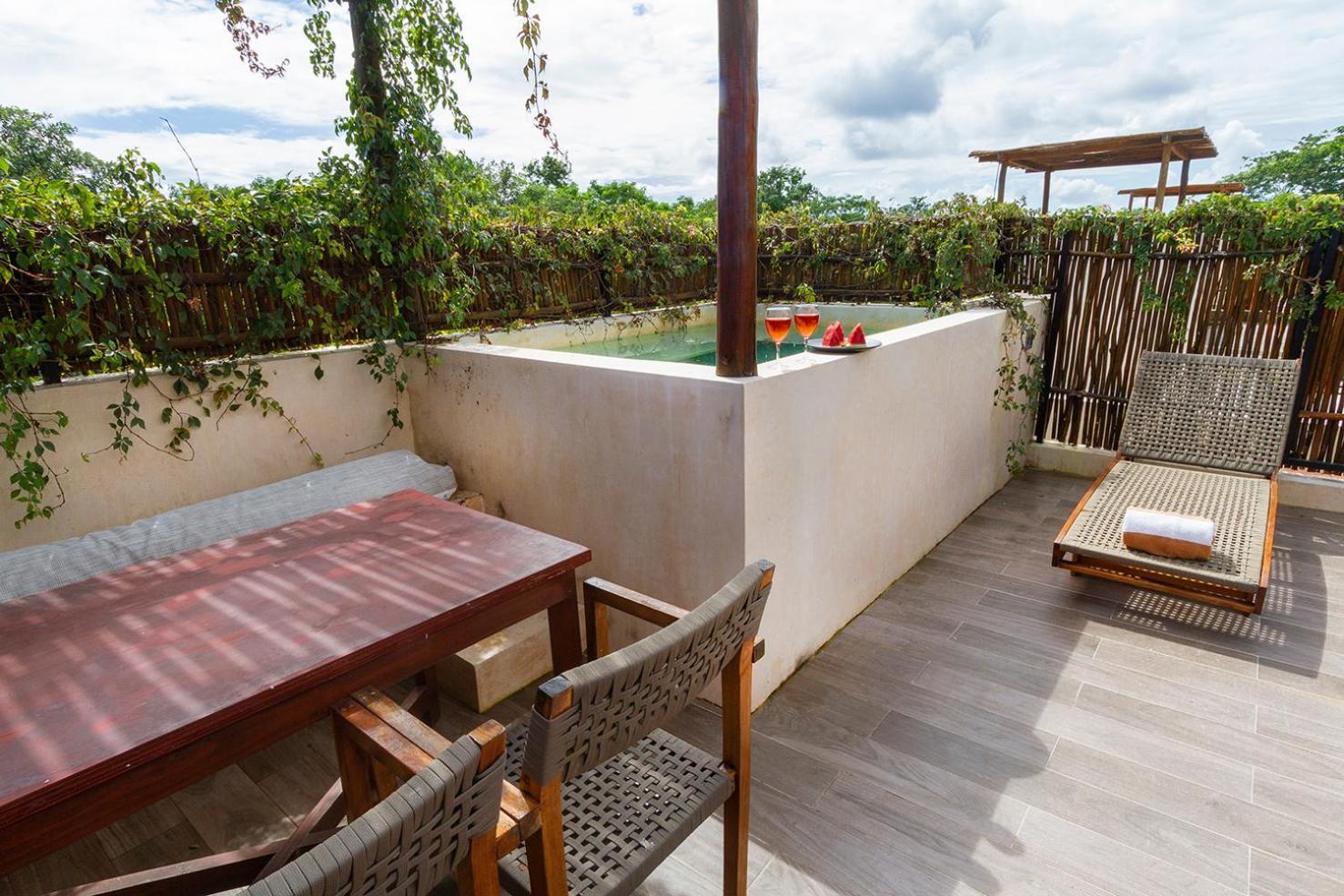 Illuminated Space & Private Pool Apartamento Tulum