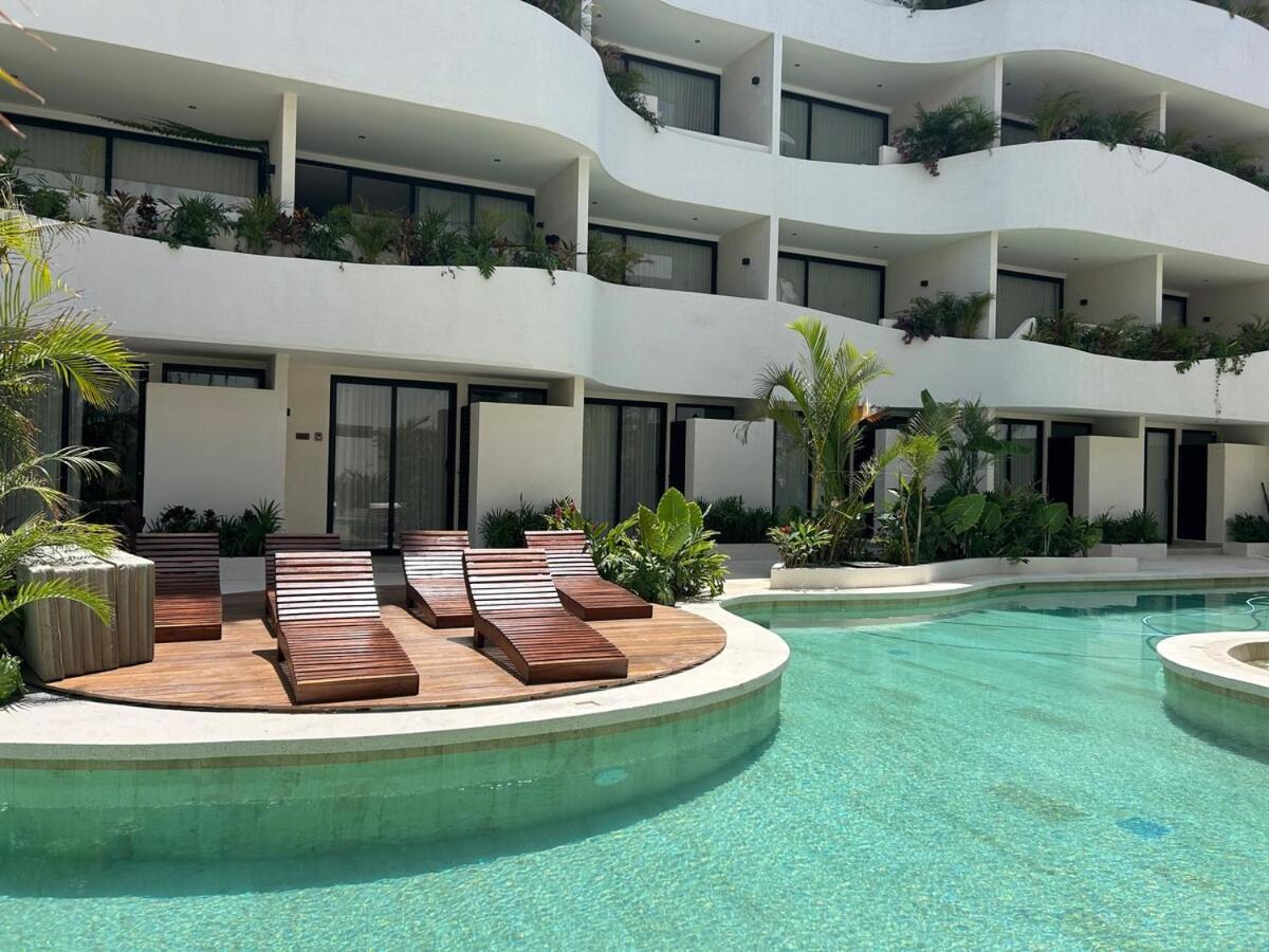 Apartamento Your Ideal Retreat Gf Oasis With Pool Access For 3 Tulum