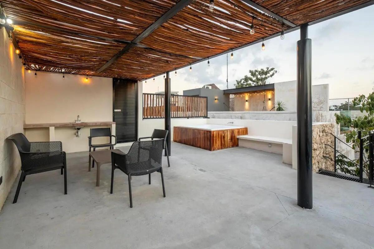 Apartamento Private Rooftop With Jacuzzi Sleeps 8 In La Veleta Tulum