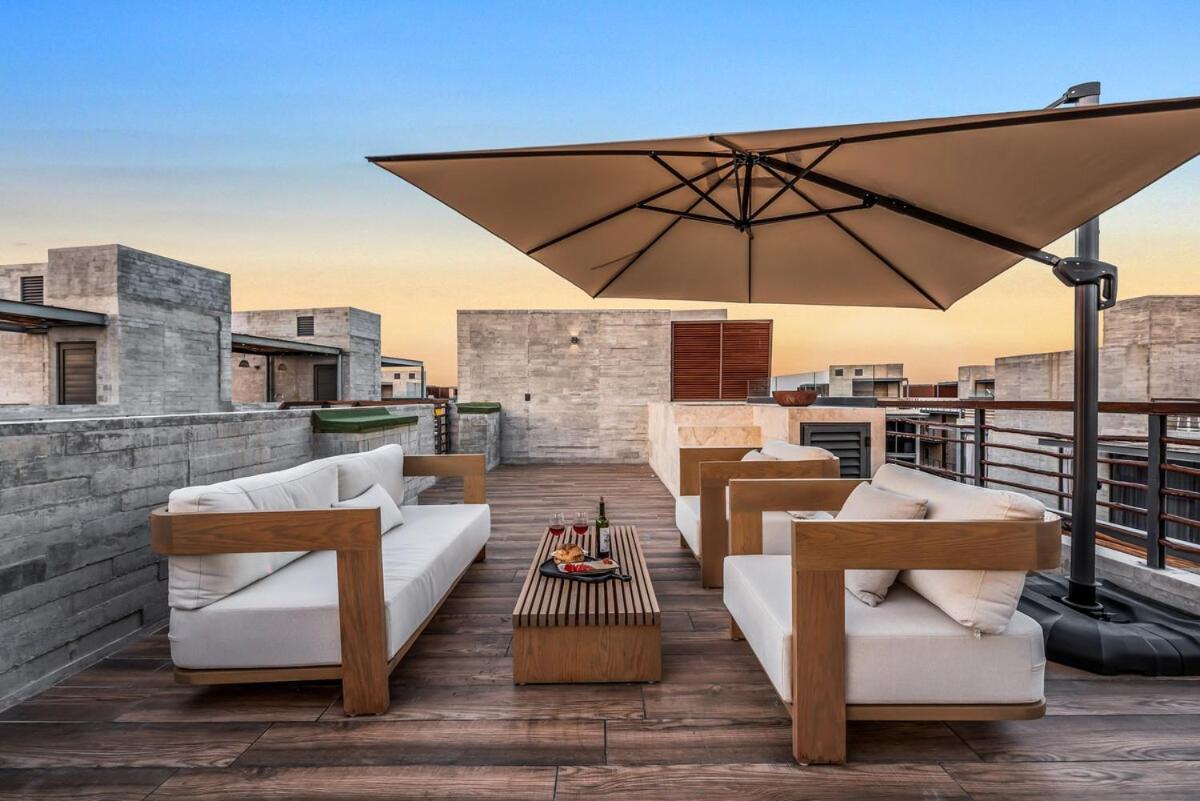 Gorgeous Luxury Penthouse At Xalet With Private Roof And Jacuzzi * Tulum