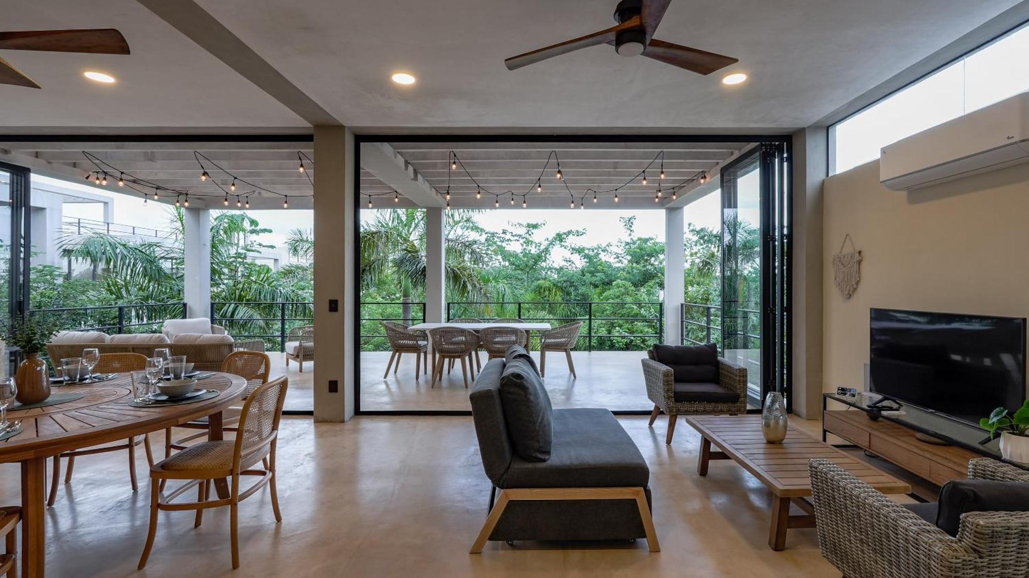 2br 2ba Luxury Penthouse With Private Pool And Rooftop Terrace Tulum