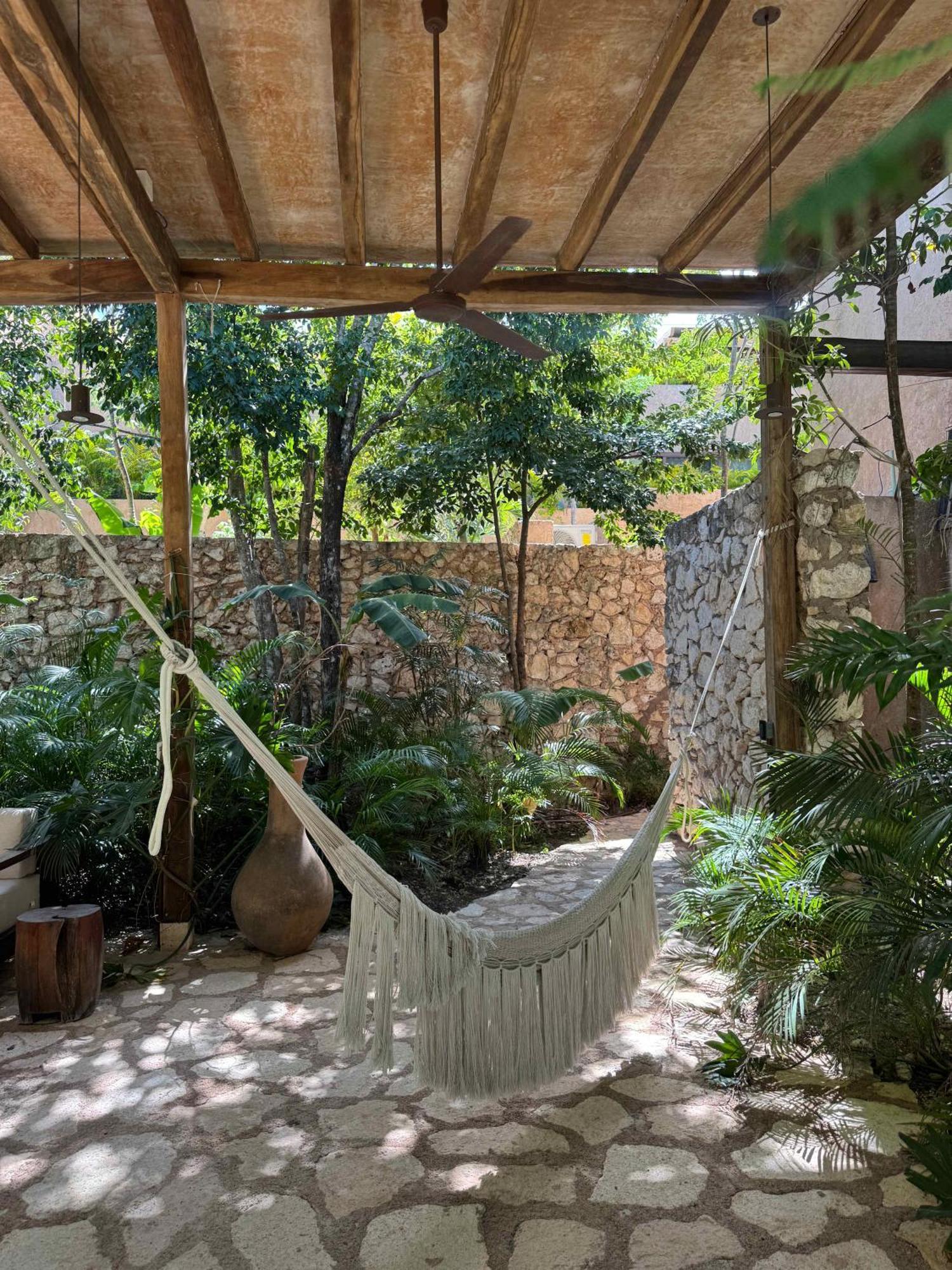 Boho 3br Organic Design Gated & Rooftop Сasa de vacaciones Tulum