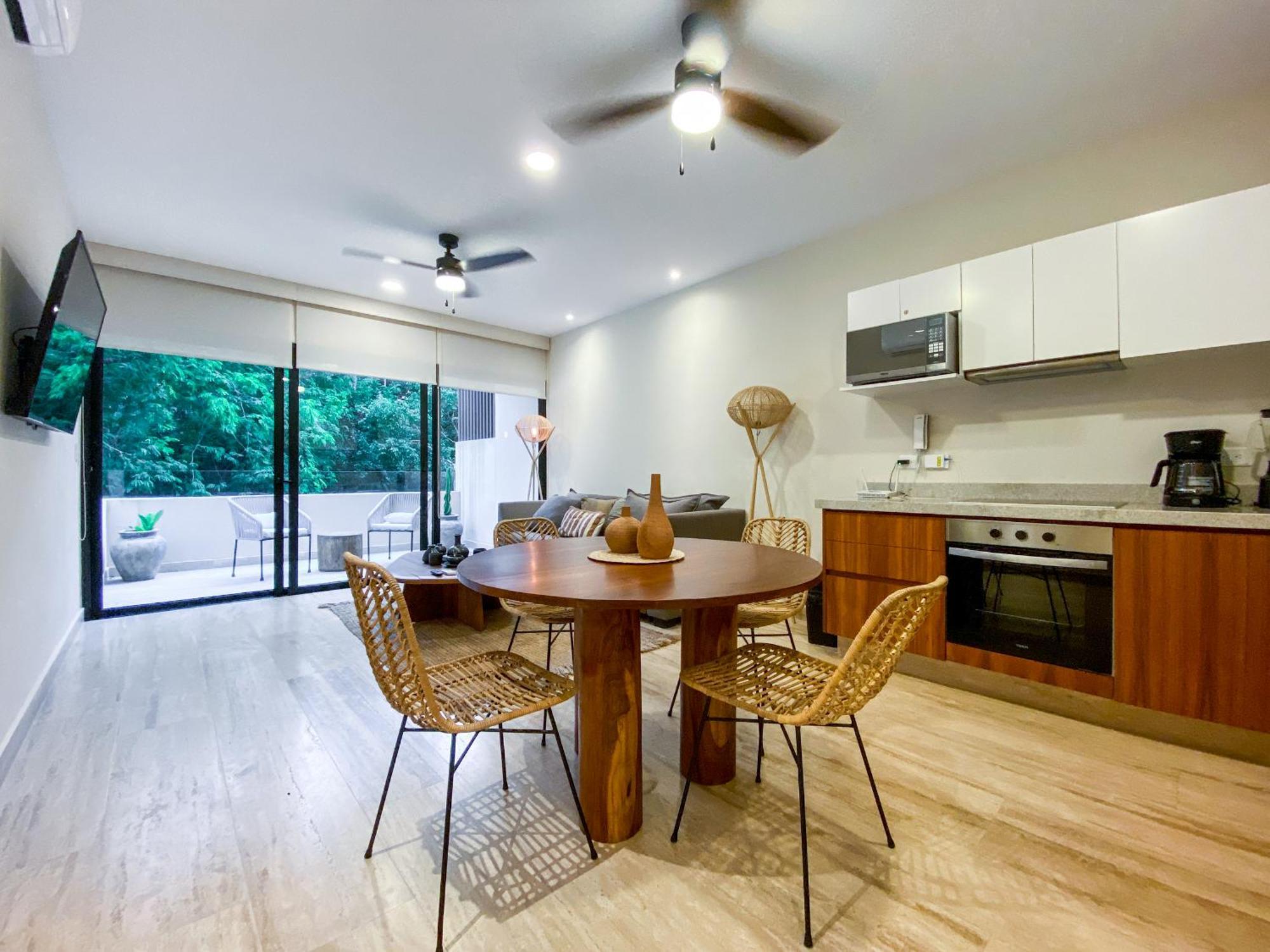 Apartamento Stylish 1br With Pool Gym Reception Pet Friendly Tulum