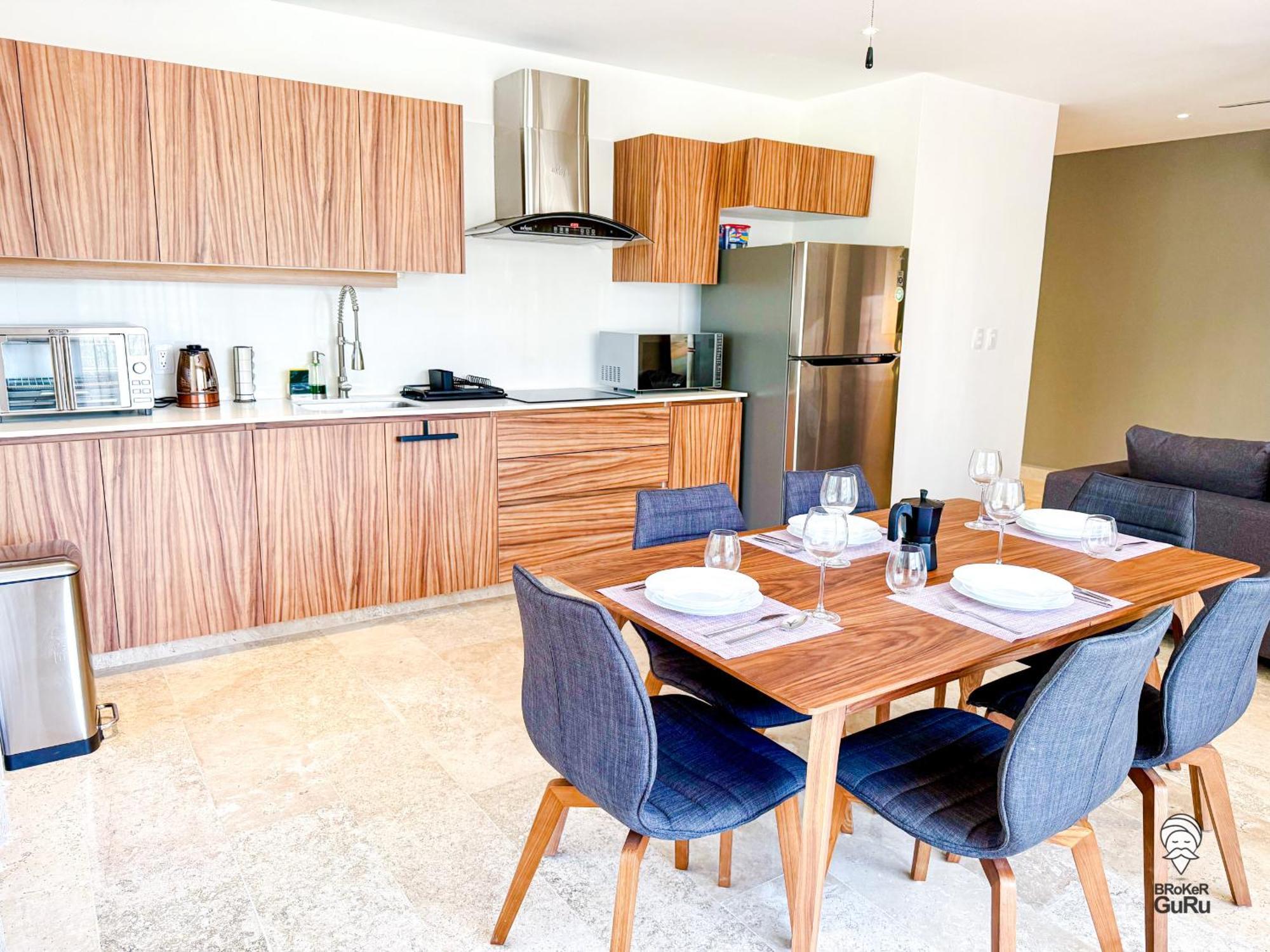 2bd With Private Balcony & Jacuzzi Aldea Zama View Apartment Tulum