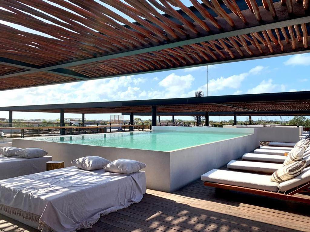 Vibe - Stylish 2br Ph With Private Pool * Tulum