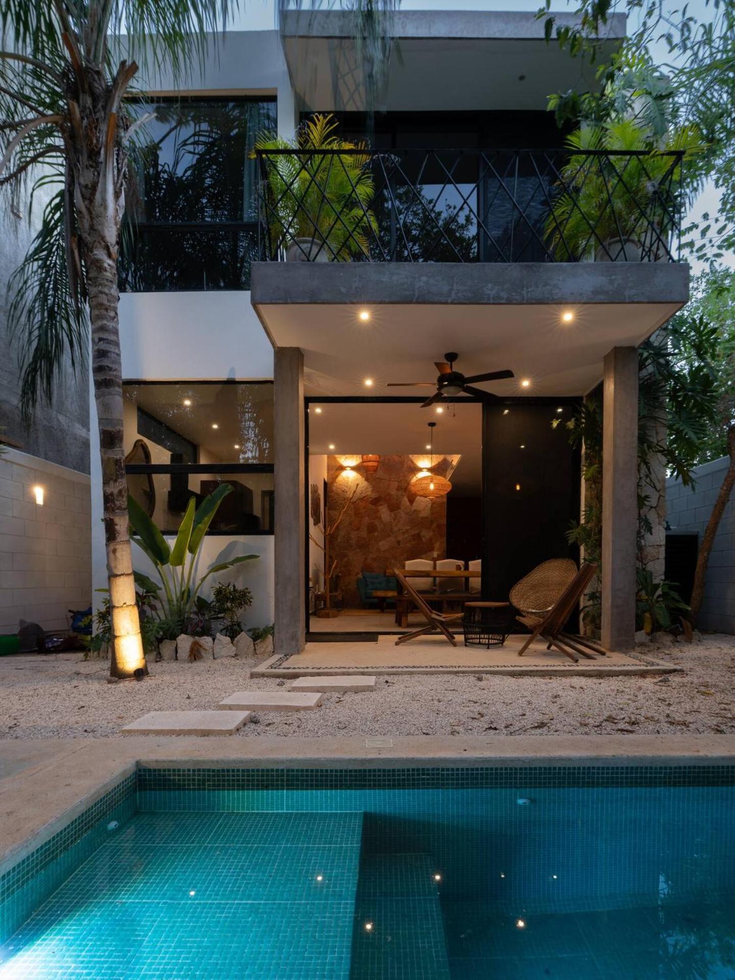 Luxe 3br Private Pool, Gated Community Tulum