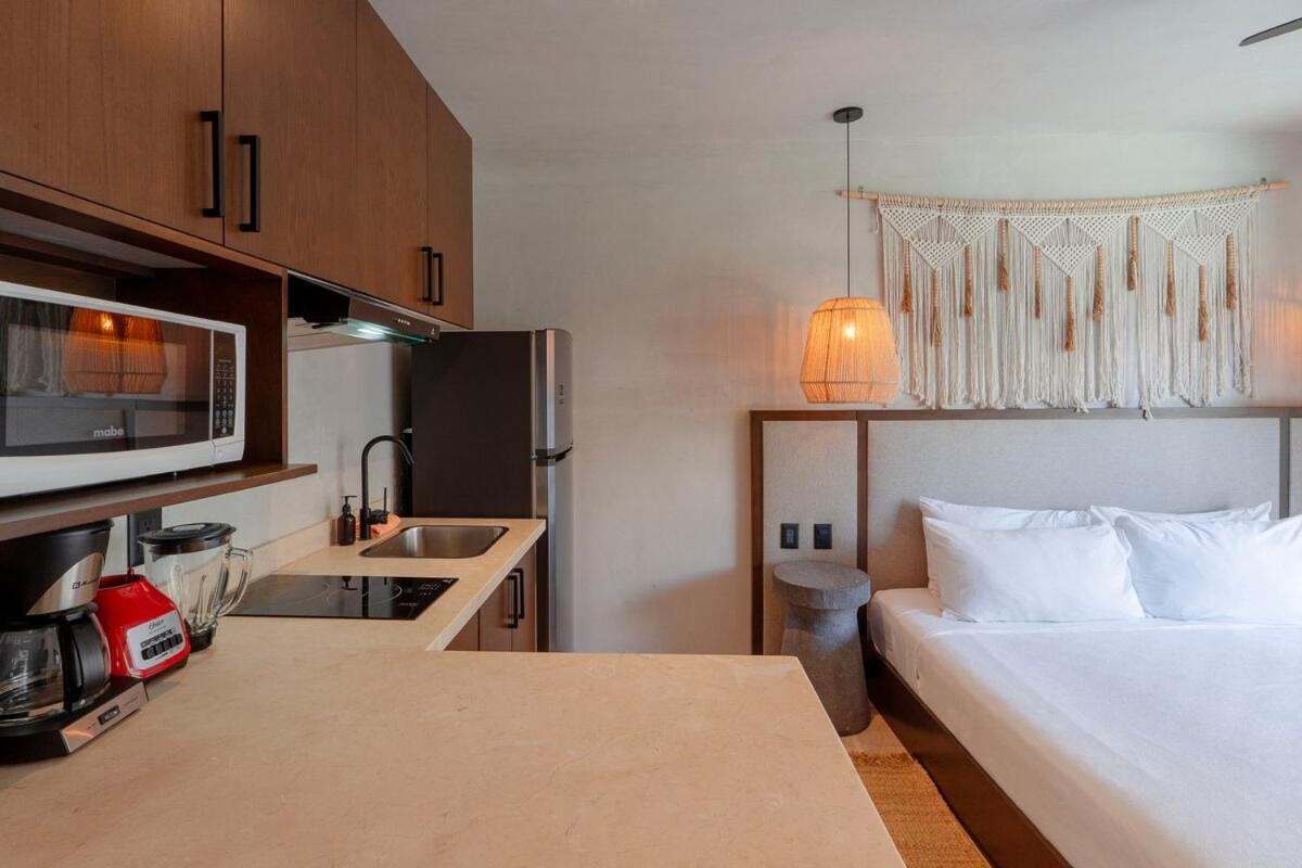 Apartamento New Bamboo Bakal 2 Pool And Relaxation Tulum