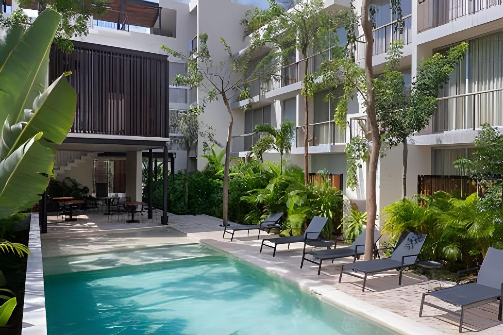 Apartamento Piscina Privada Con Gran Comodidad.