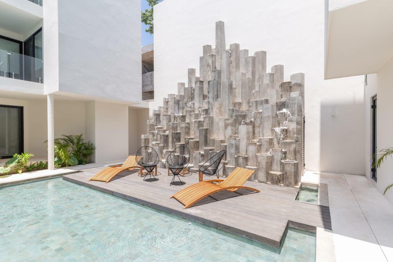 Apartamento Beautifully Minimalistic Studio Wrapped In Nature By Stella Tulum
