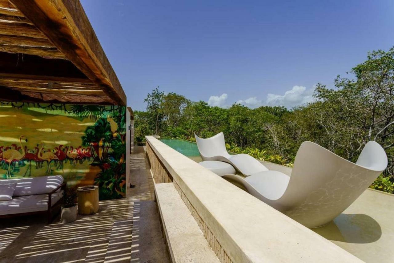 Jungle Luxury In Private Residential Area & Stunning Rooftop By Stella Apartamento Tulum