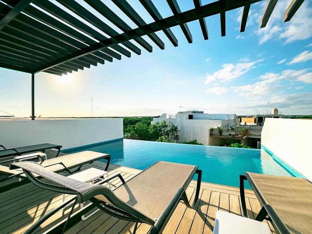Classy 2 Bedroom Fully Equipped Up To 5 People At Aldea Zama Сasa de vacaciones Tulum
