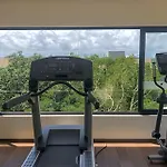 Loft increíble king size Alberca infinita,Gym en medio de la selva