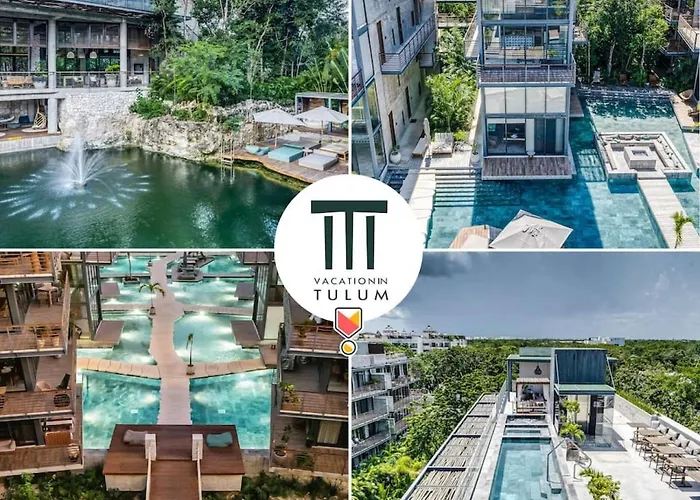 Waterworld 2Br On Cenote Pools And Gym Beach Club