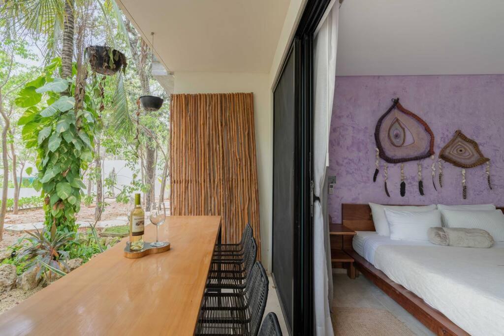 Peaceful Studio With Nature Vibes - 360º Pool Apartamento Tulum