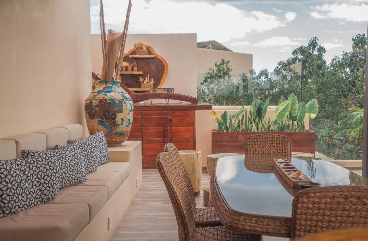 Kataleya By Zaazil - New Luxury Amazing Combo For Up To 20 People - Penthouse Aptartment , Private Pool, Terrace , Roof And Hot Tub In Luum Zama In The Jungle Tulum