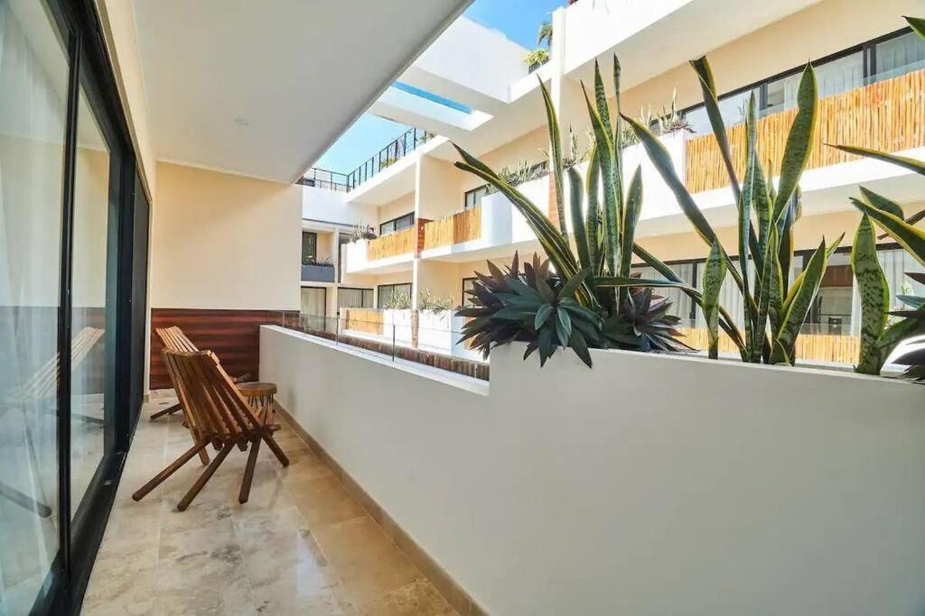 2 Bedroom With Rooftop Pool And Gym Apartamento Tulum