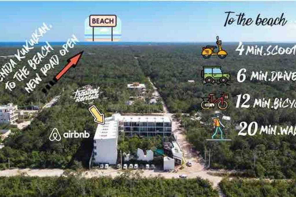 Lujoso Departamento Con Jacuzzi Privado * Tulum