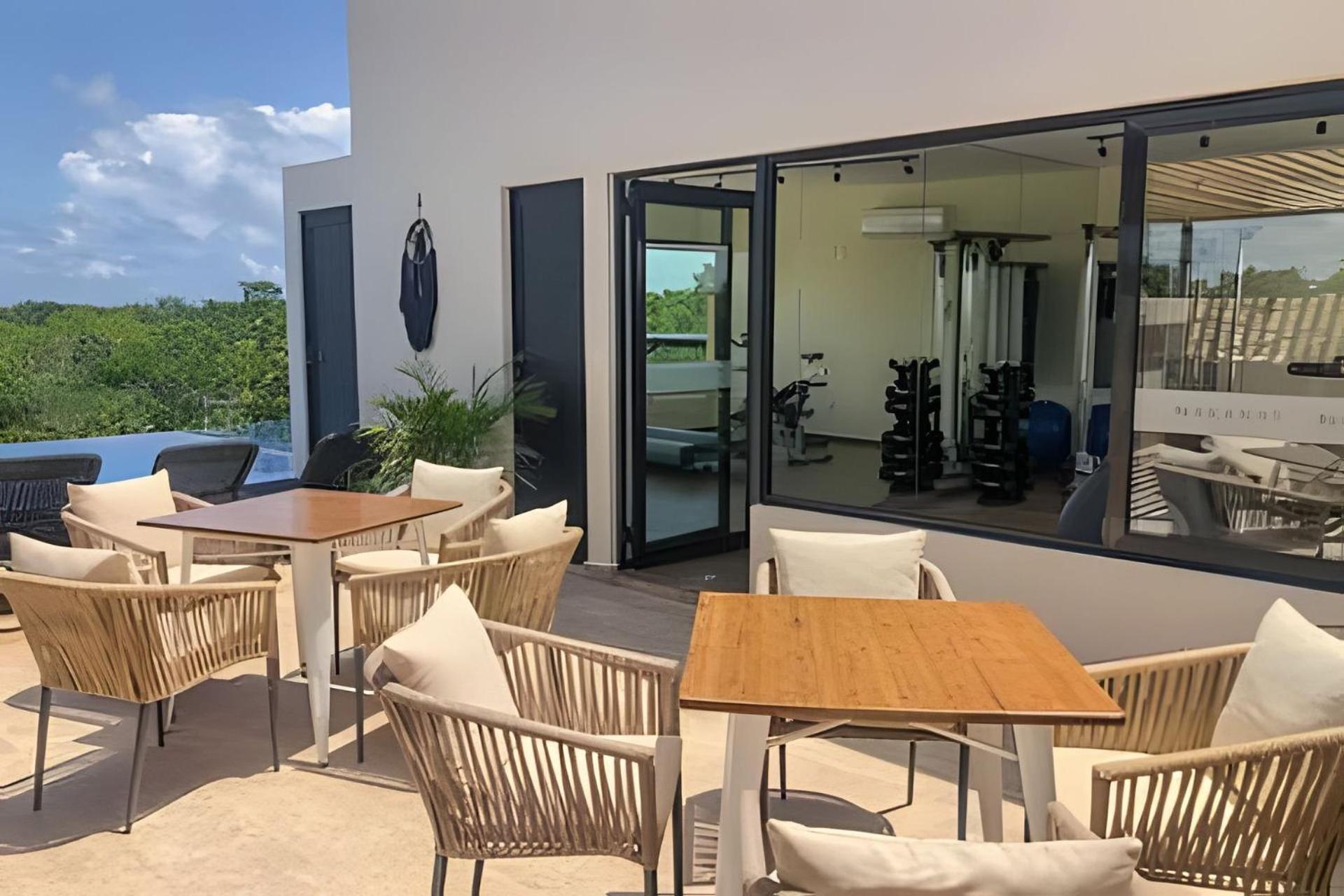 Сasa de vacaciones Loft Increíble King Size Alberca Infinita,gym En Medio De La Selva