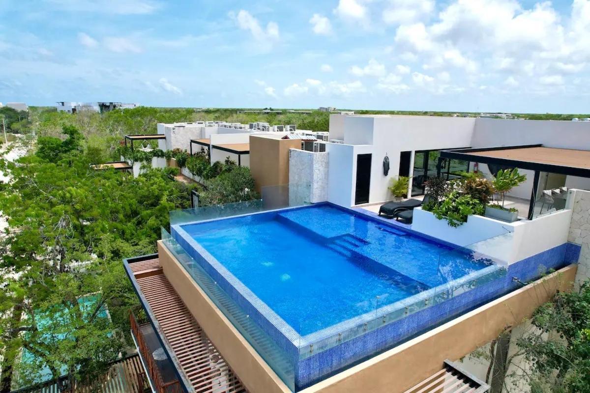 Loft Increíble King Size Alberca Infinita,gym En Medio De La Selva Tulum