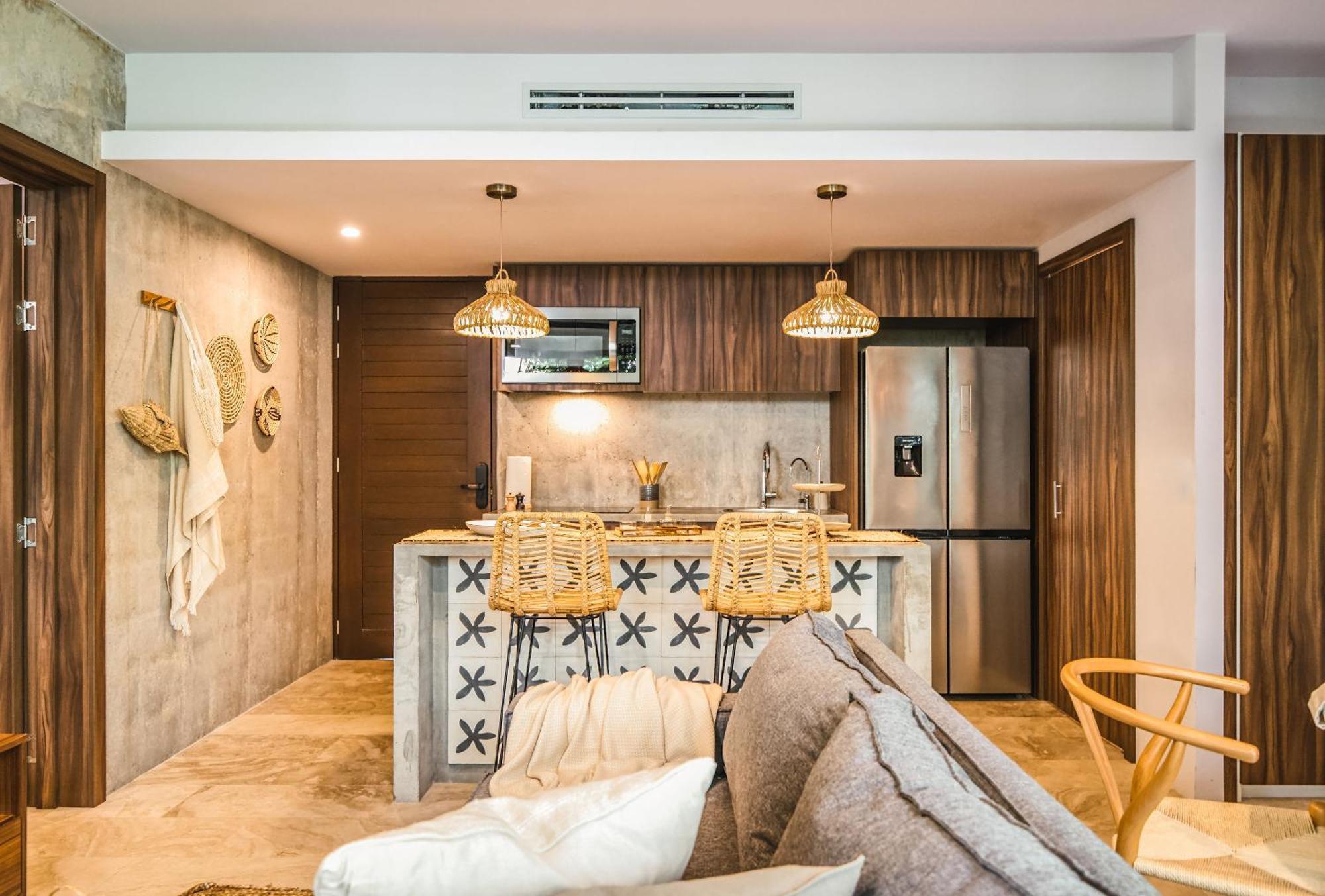 Apartamento Waterworld 2br On Cenote Pools And Gym Club