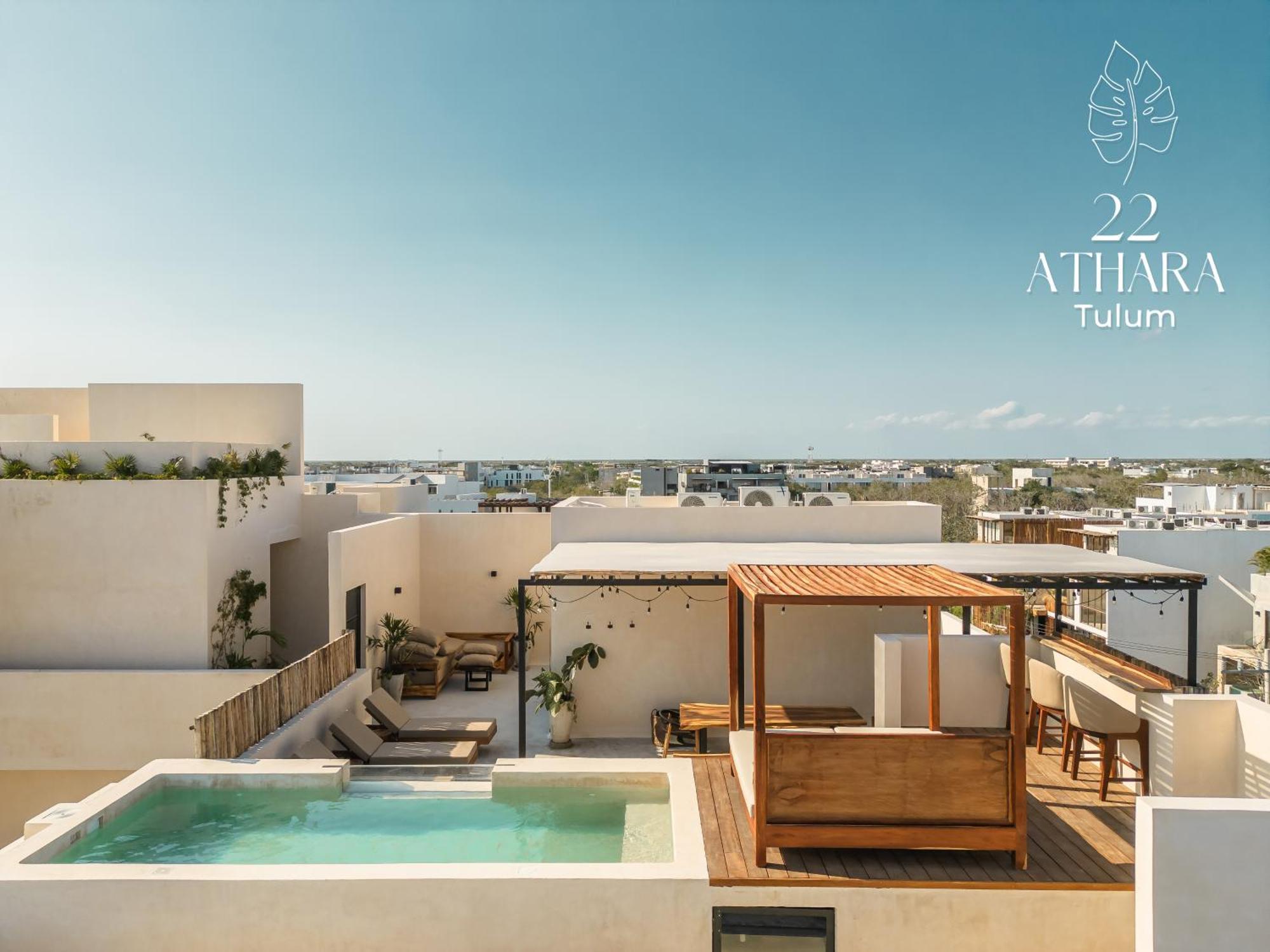 Deluxe 2-story Penthouse Pool & Bbq Rooftop Apartamento Tulum