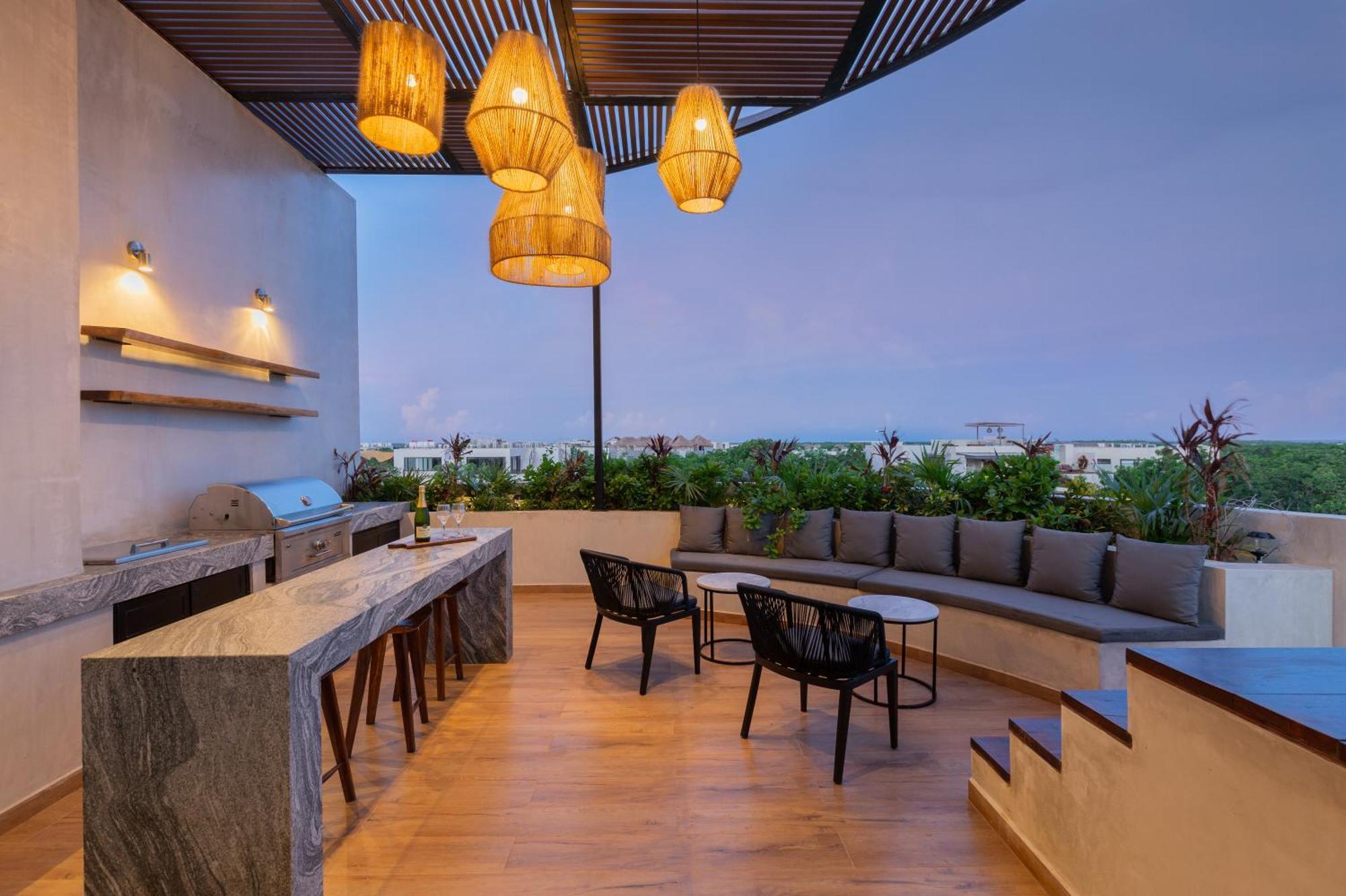 Amazing Penthouse W Private Pool Aldea Zama Apartamento *