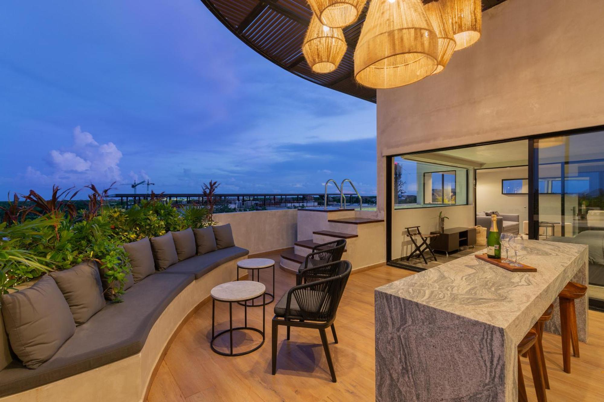 Apartamento Amazing Penthouse W Private Pool Aldea Zama Tulum