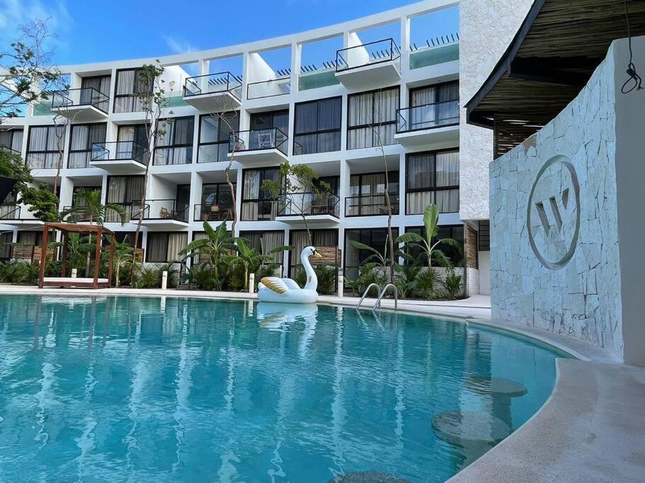 Luxury W/private Jacuzzi & Cenote Apartamento