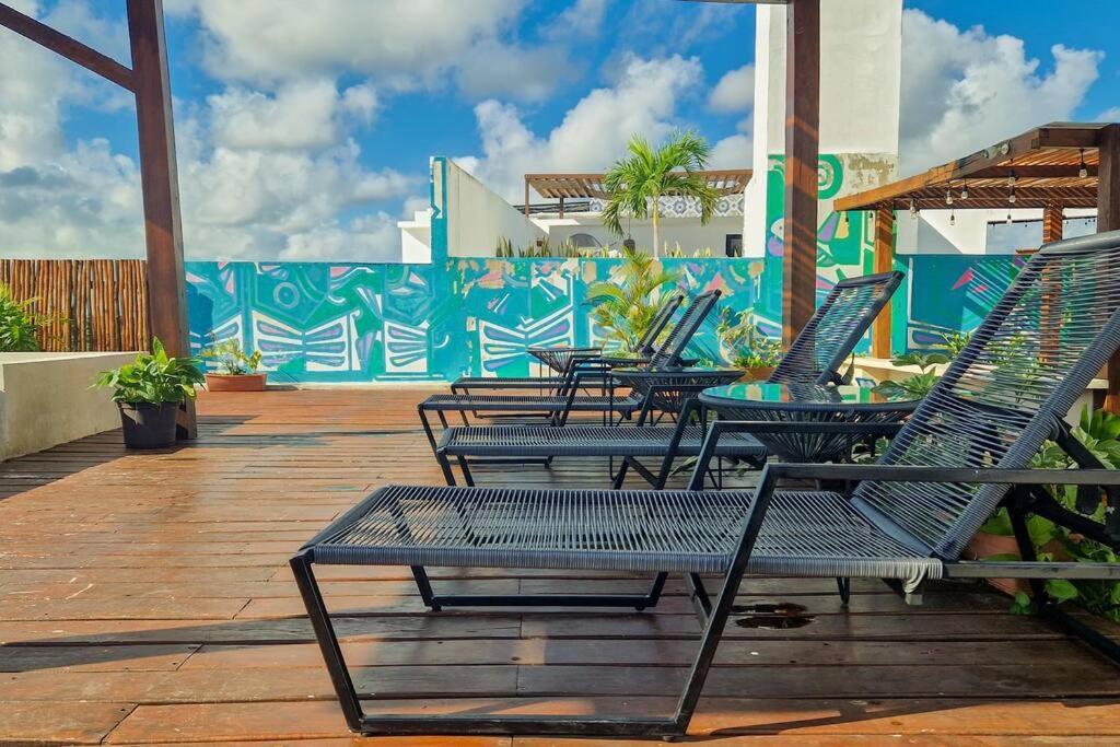Moderno Y Eco-friendly Loft 3 By Noox Apartamento Tulum