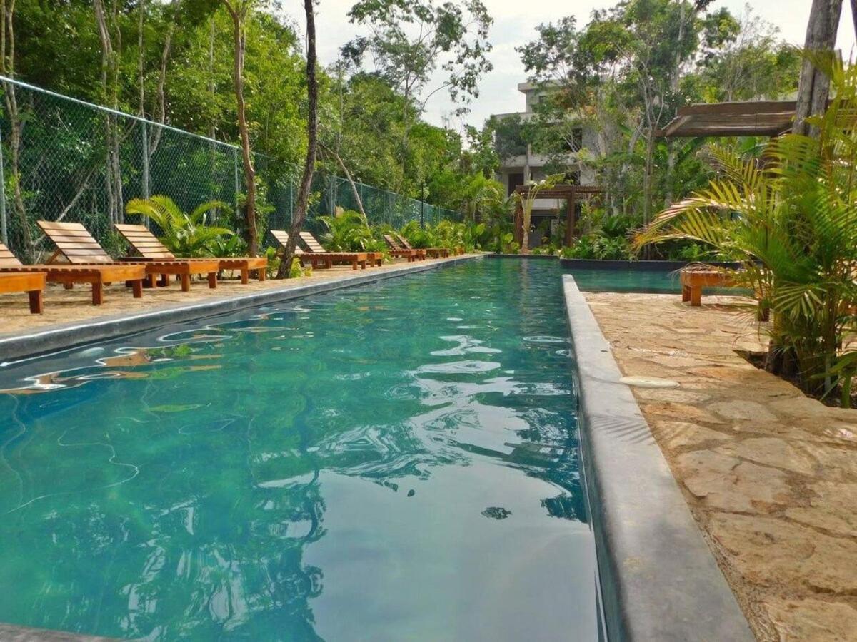Amplio Depto. C/terraza Privada + Hermosa Piscina * Tulum