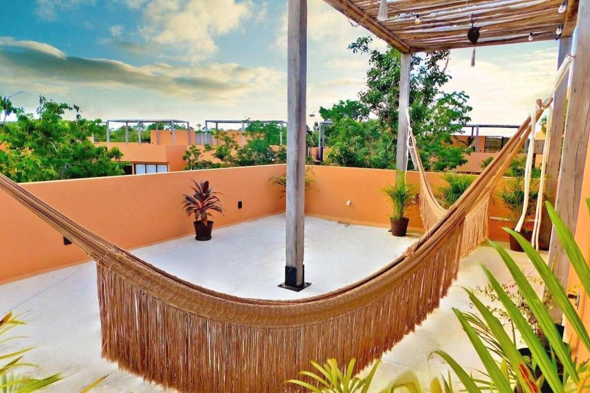 Amplio Depto. C/terraza Privada + Hermosa Piscina Tulum