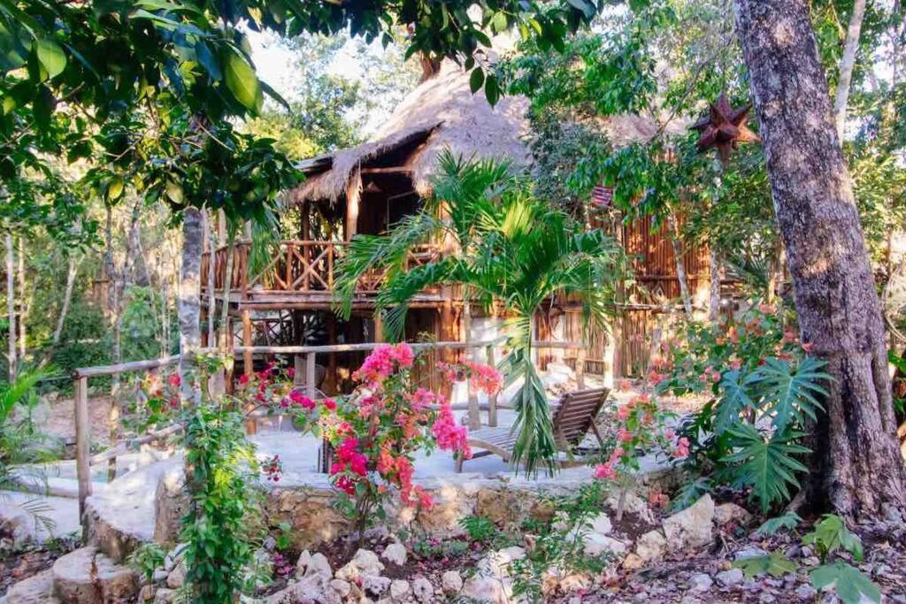 Villa Selvaluna Eco-chic En Medio De La Selva Tulum