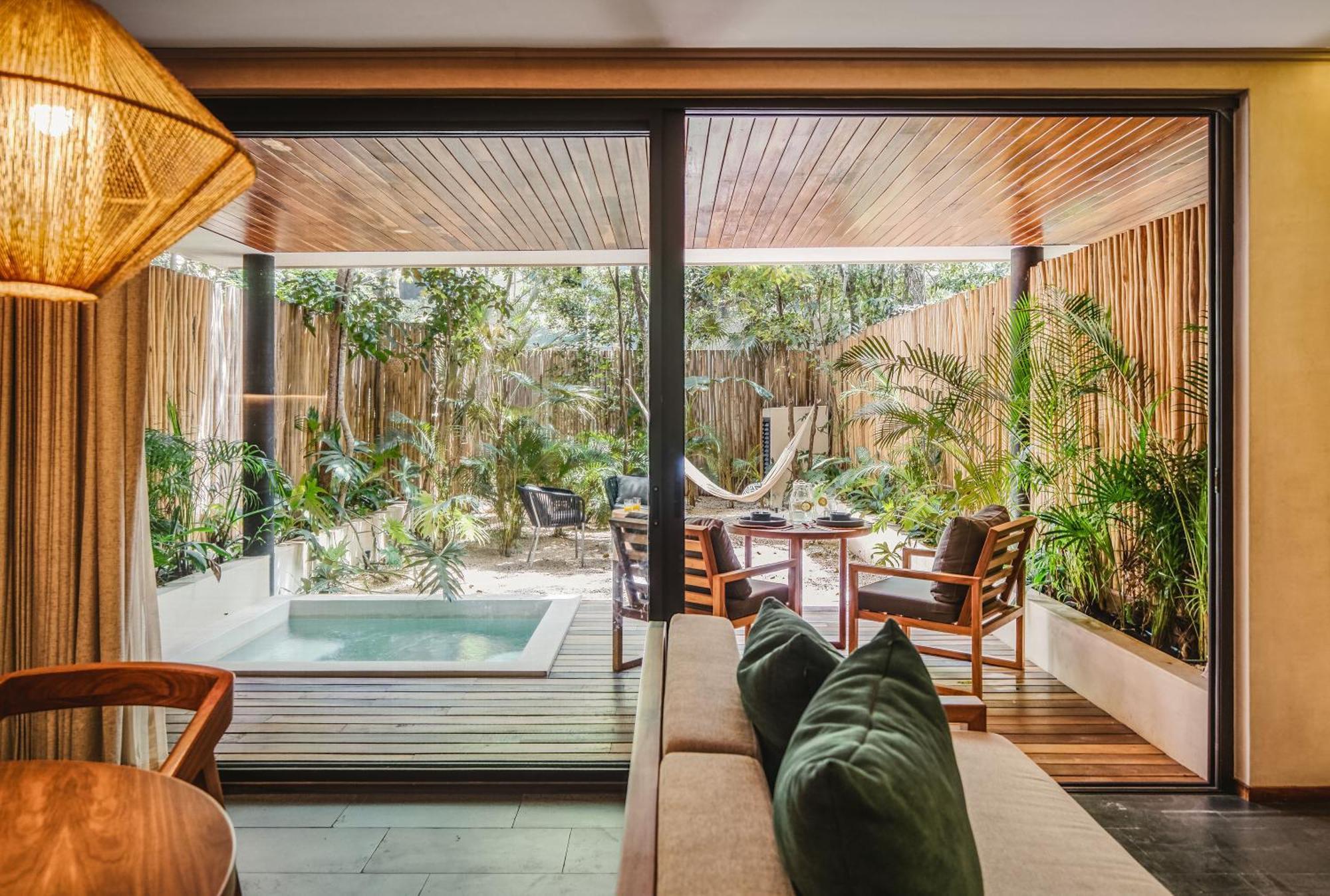 Apartamento Tropical Oasis With Plunge Pool & Peaceful Garden - Mira Luna 131c Tulum