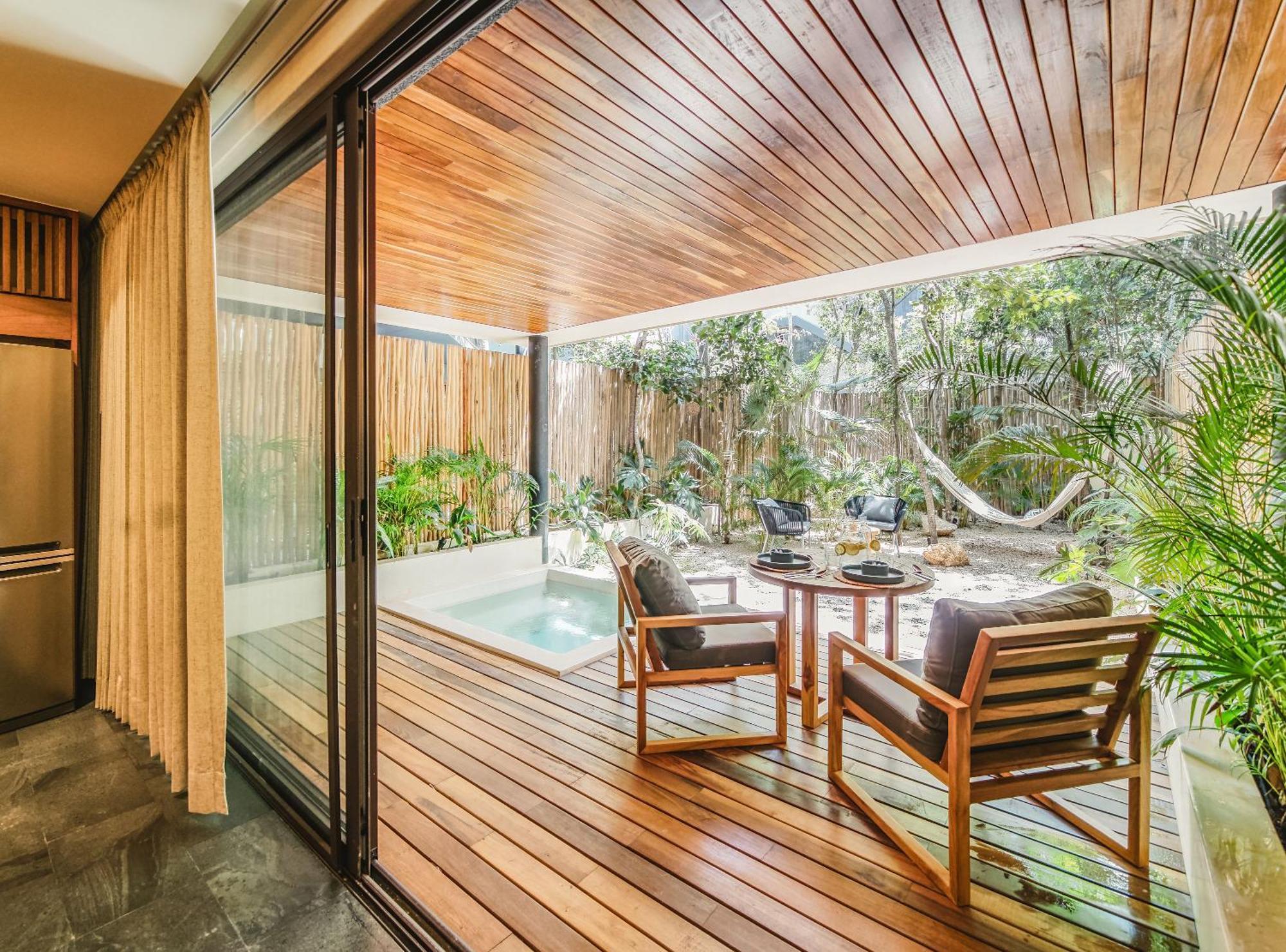 Tropical Oasis With Plunge Pool & Peaceful Garden - Mira Luna 131c Apartamento *