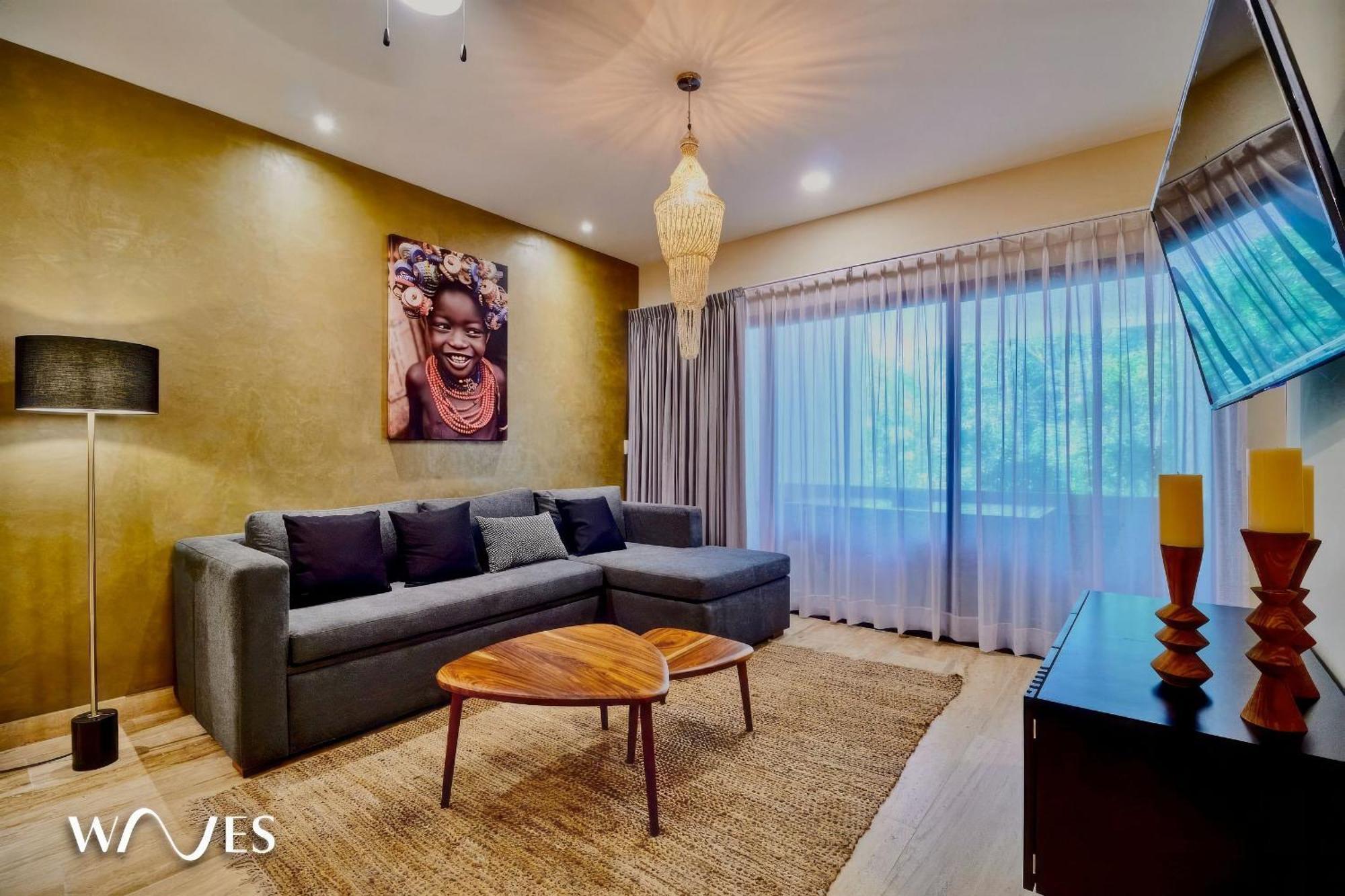 Spacious 2 Br. Jungle View Luxury W/prime Location Apartamento Tulum