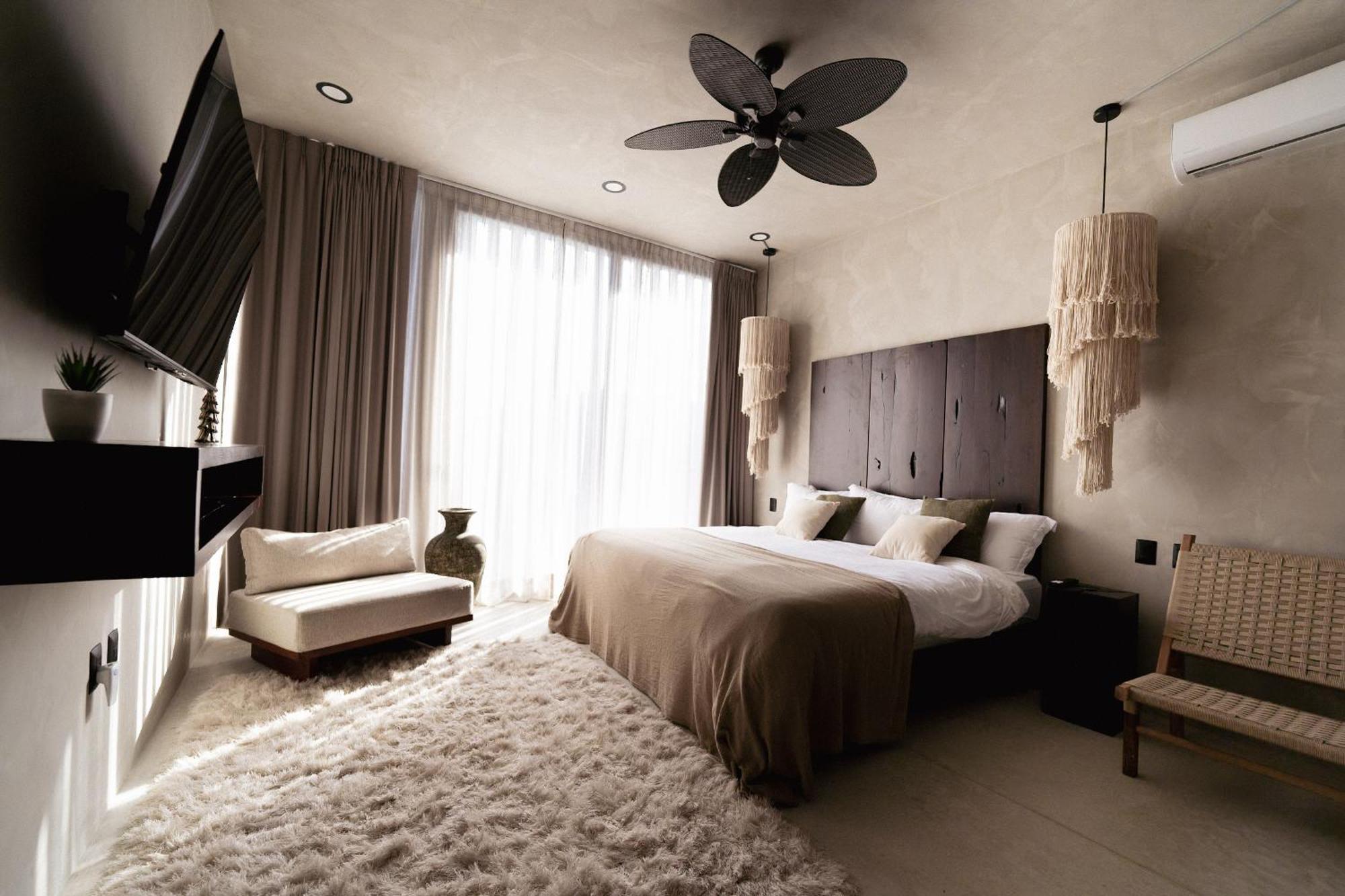 Design Luxury 3br With 3 Pools, Stunning Rooftop, Boho Style, Near * Tulum