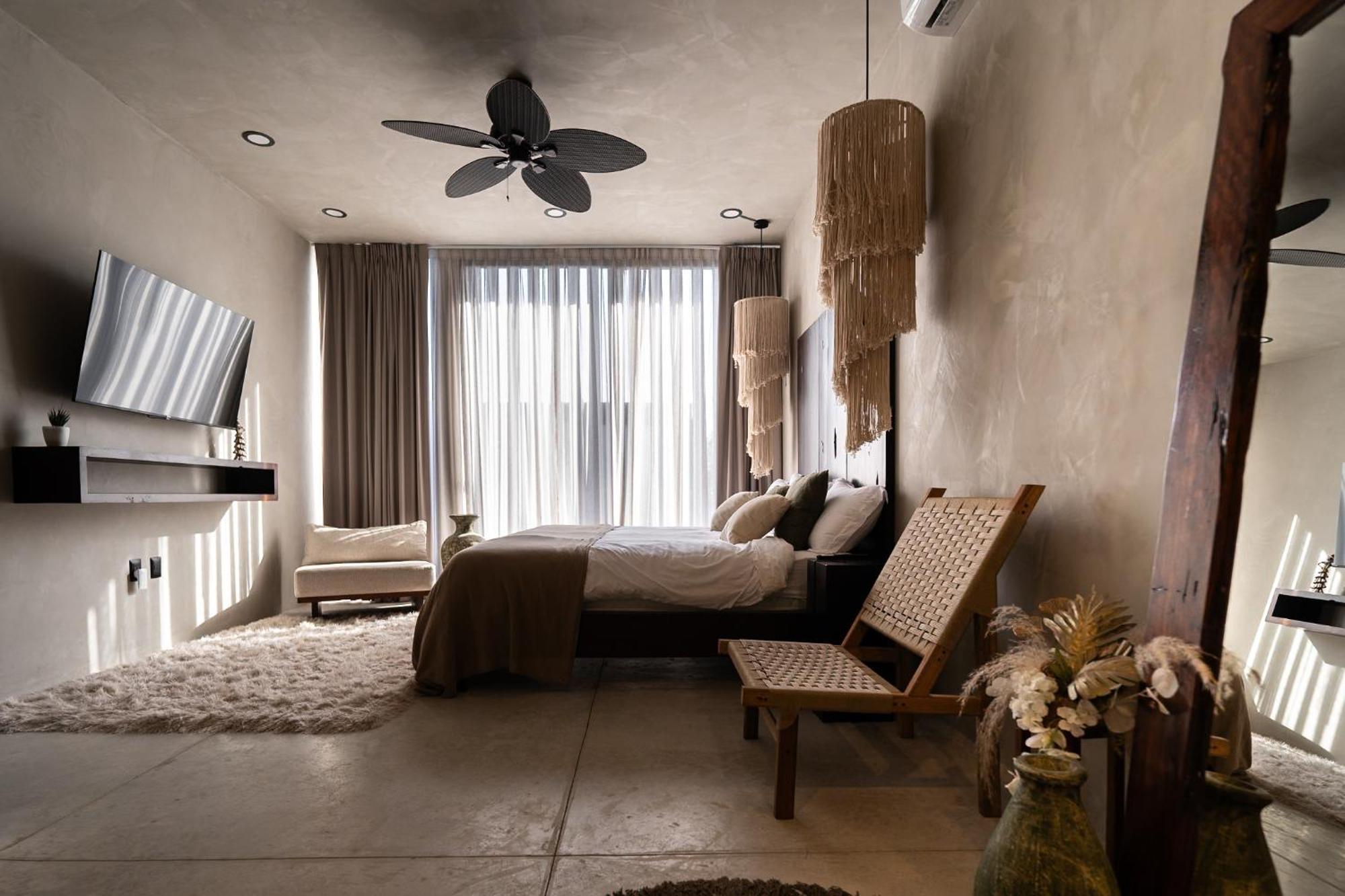 Design Luxury 3br With 3 Pools, Stunning Rooftop, Boho Style, Near