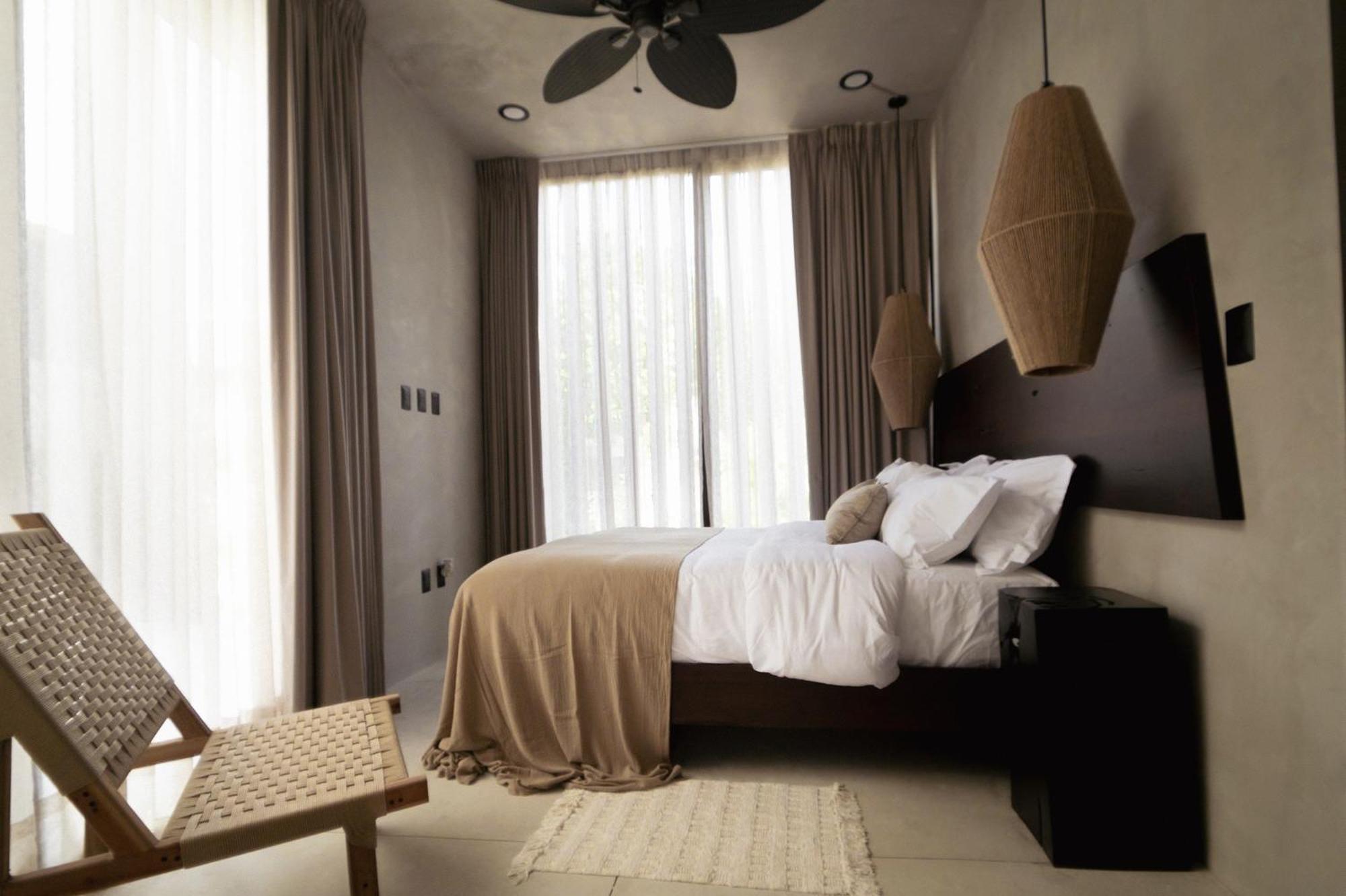 Villa Design Luxury 3br With 3 Pools, Stunning Rooftop, Boho Style, Near Tulum